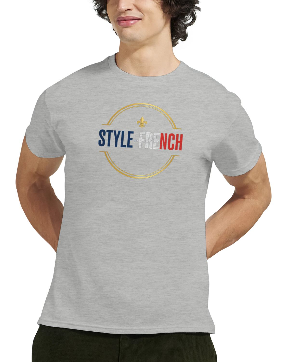 T-Shirt Homme Alchimie Gauloise – Coton Épais à Coupe Classique