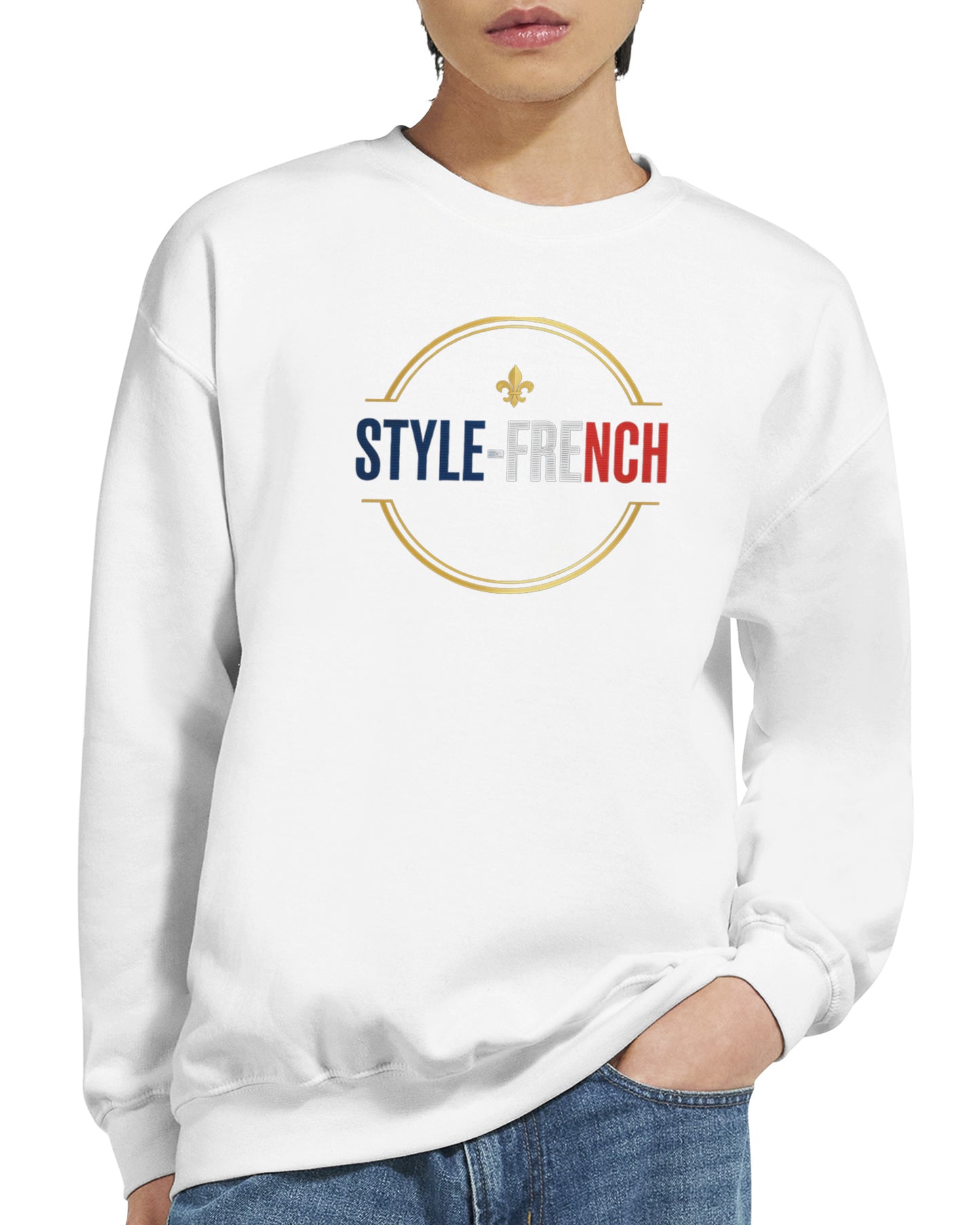 Sweat-shirt Unisexe Bordeaux Ville de France – Classique et Confortable