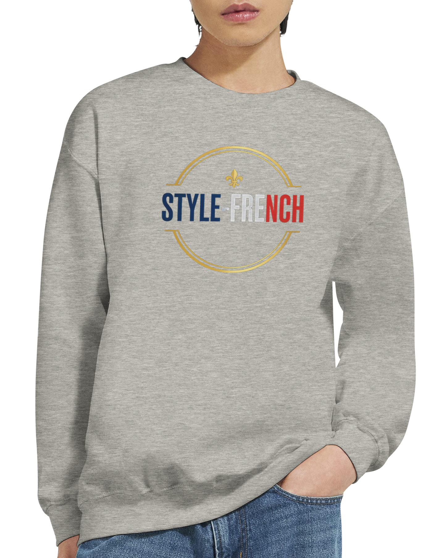 Sweat-shirt Homme Gardien de France - Premium French Heritage Apparel