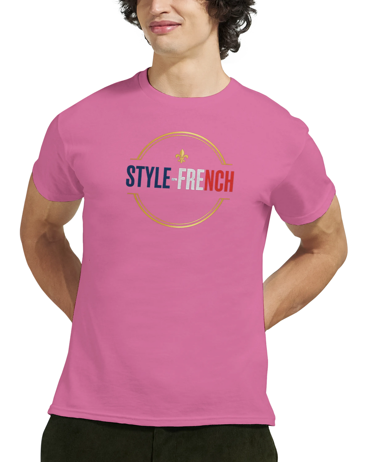 T-Shirt Homme Alchimie Gauloise – Coton Épais à Coupe Classique