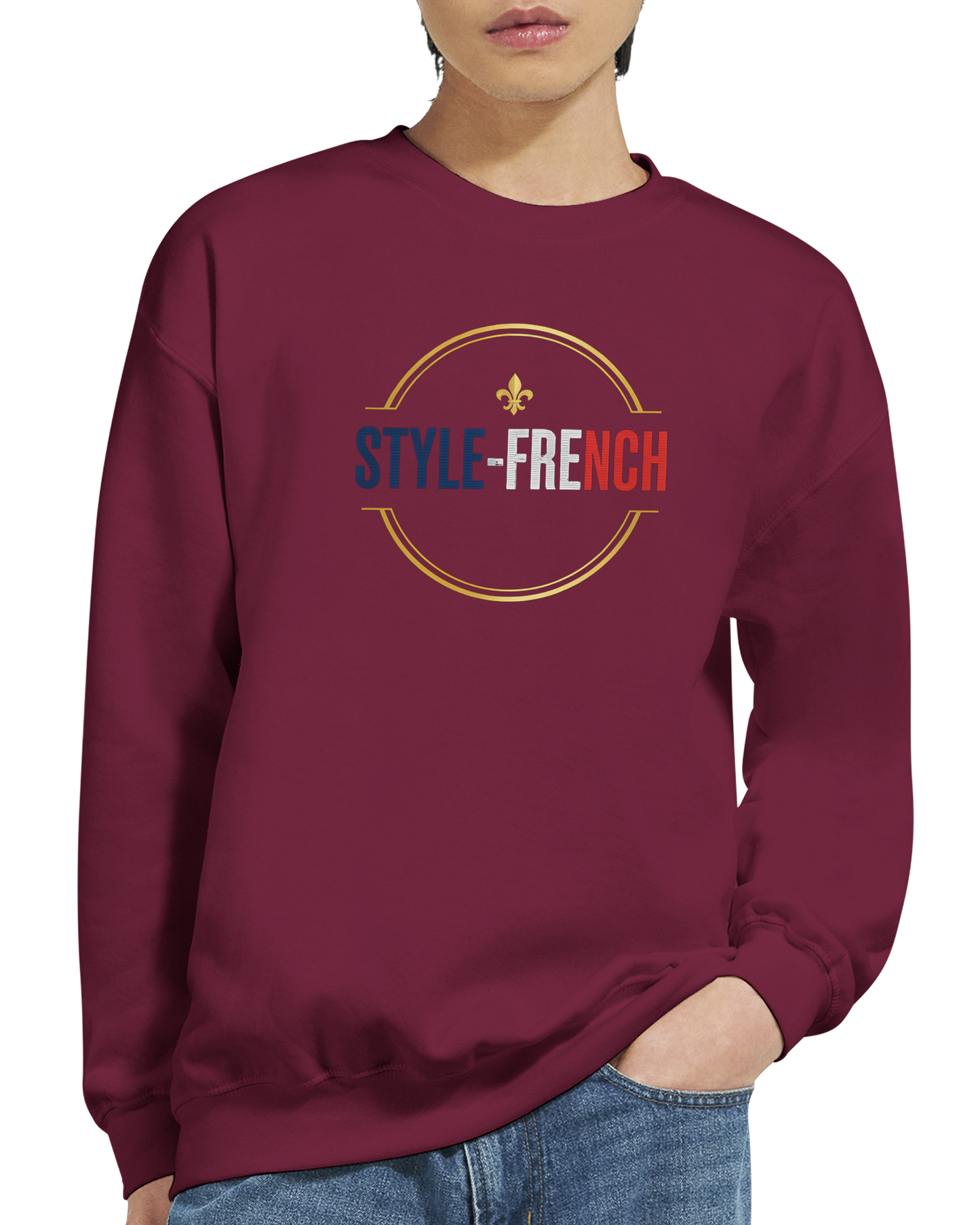 Sweat-shirt Homme France Fier - Coupe Classique et Confort Premium