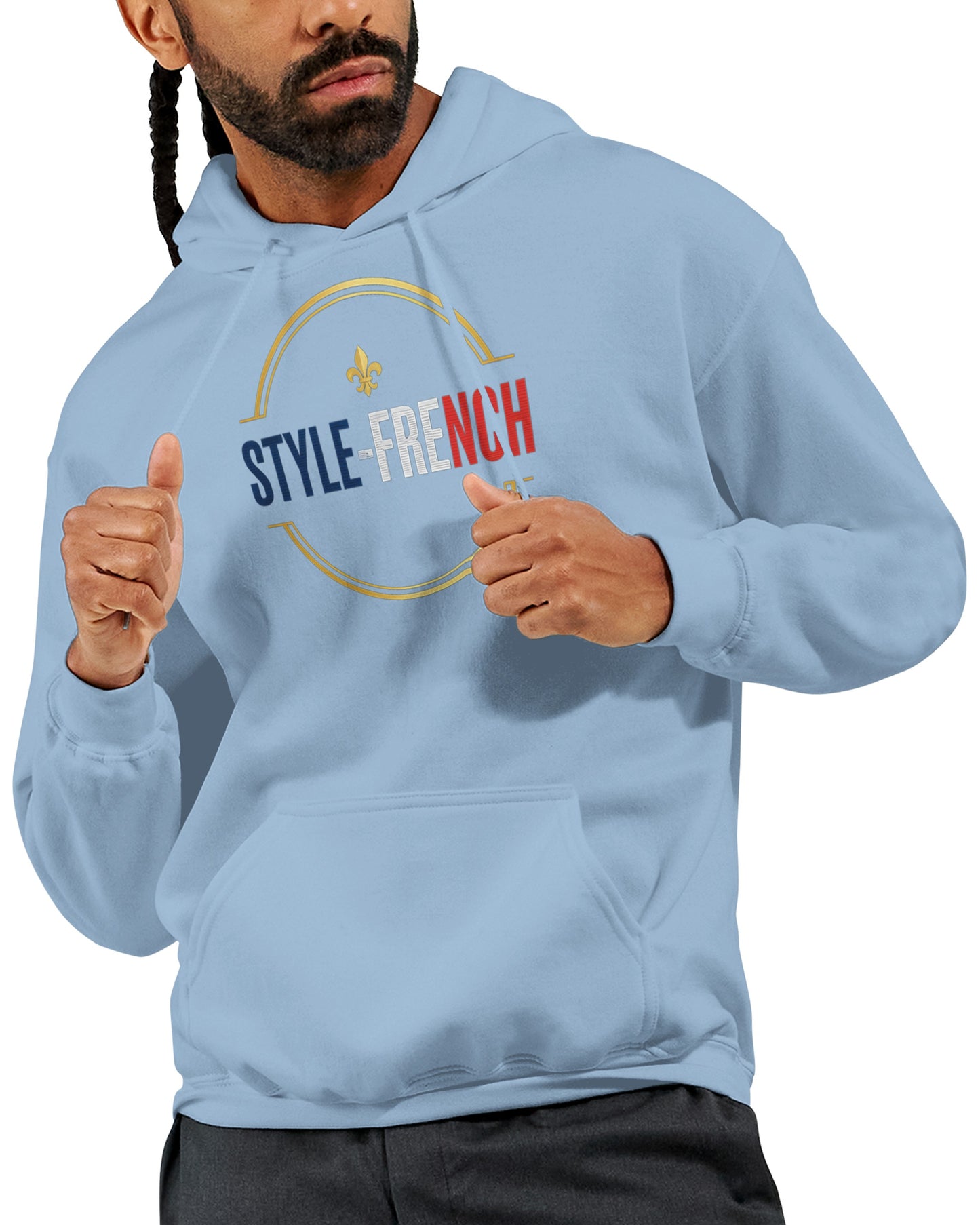 Sweat à capuche unisexe Marseille – Hoodie premium en coton mélangé