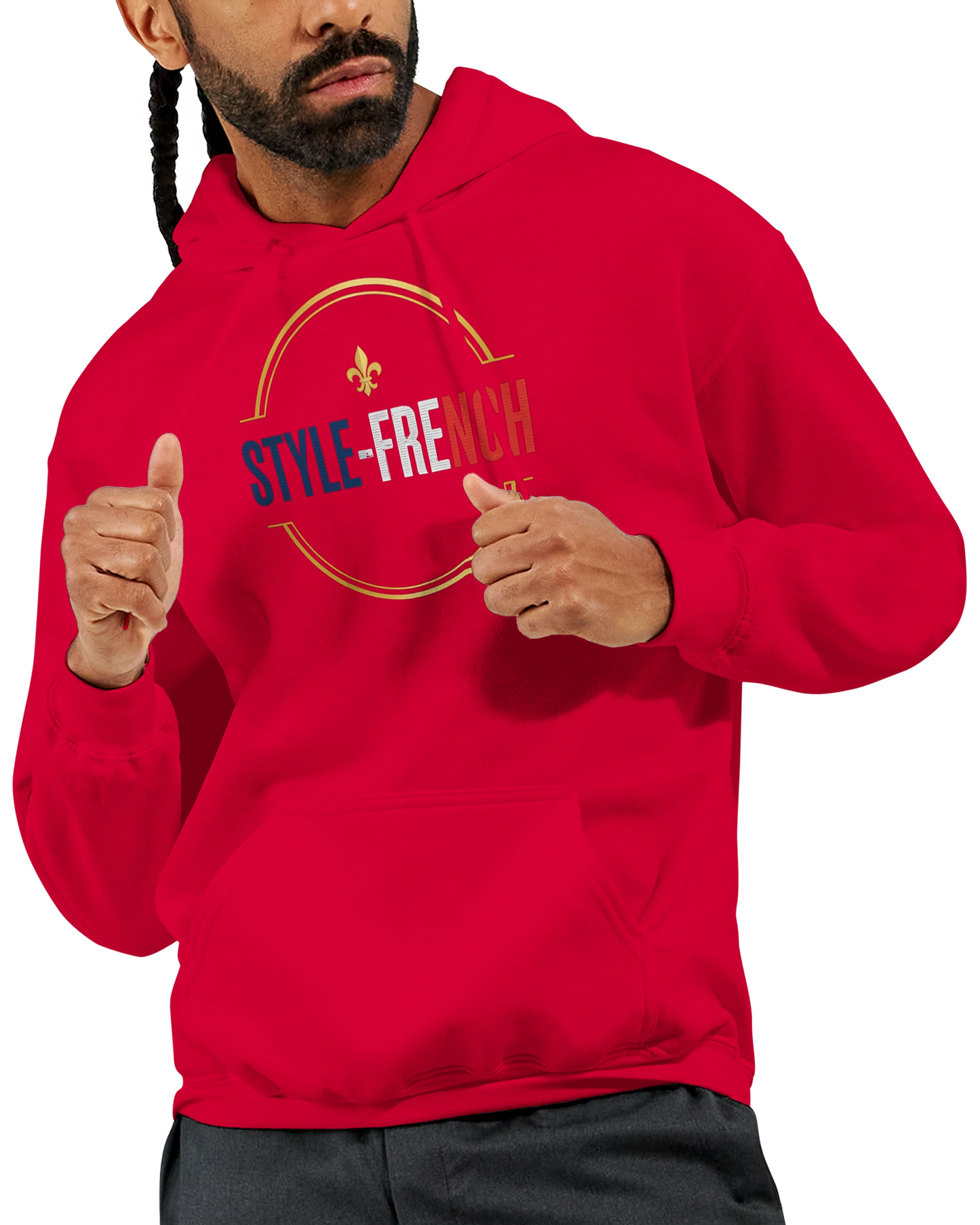Sweat à Capuche France Fier – Confortable et Résistant