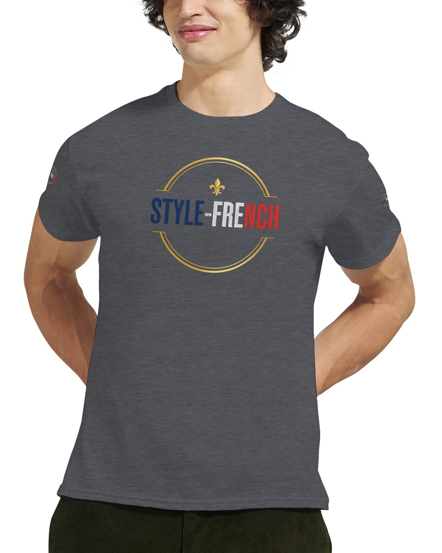 T-shirt Unisexe Tours Ville de France – Coton Épais Premium