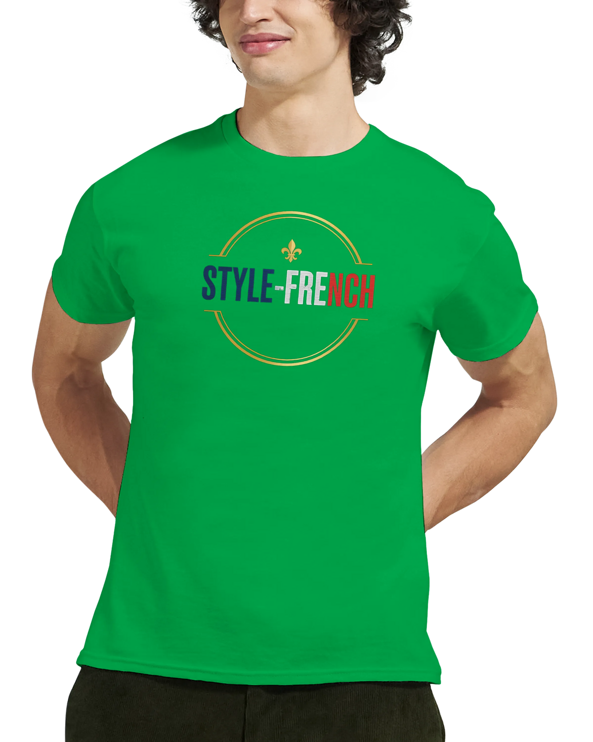 T-Shirt Homme Alchimie Gauloise – Coton Épais à Coupe Classique