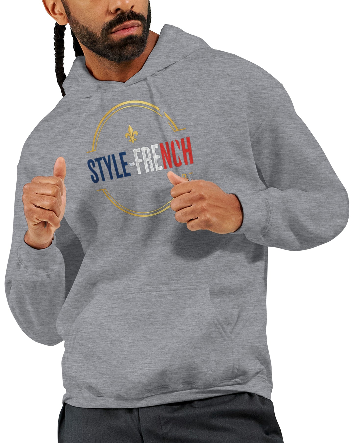 Sweat à capuche unisexe Marseille – Hoodie premium en coton mélangé