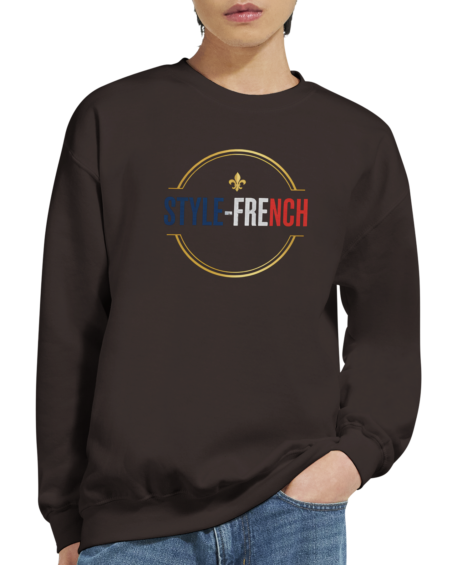 Sweat-shirt Homme 'Le Peuple Ne Lâche Rien' – Confort et Résistance