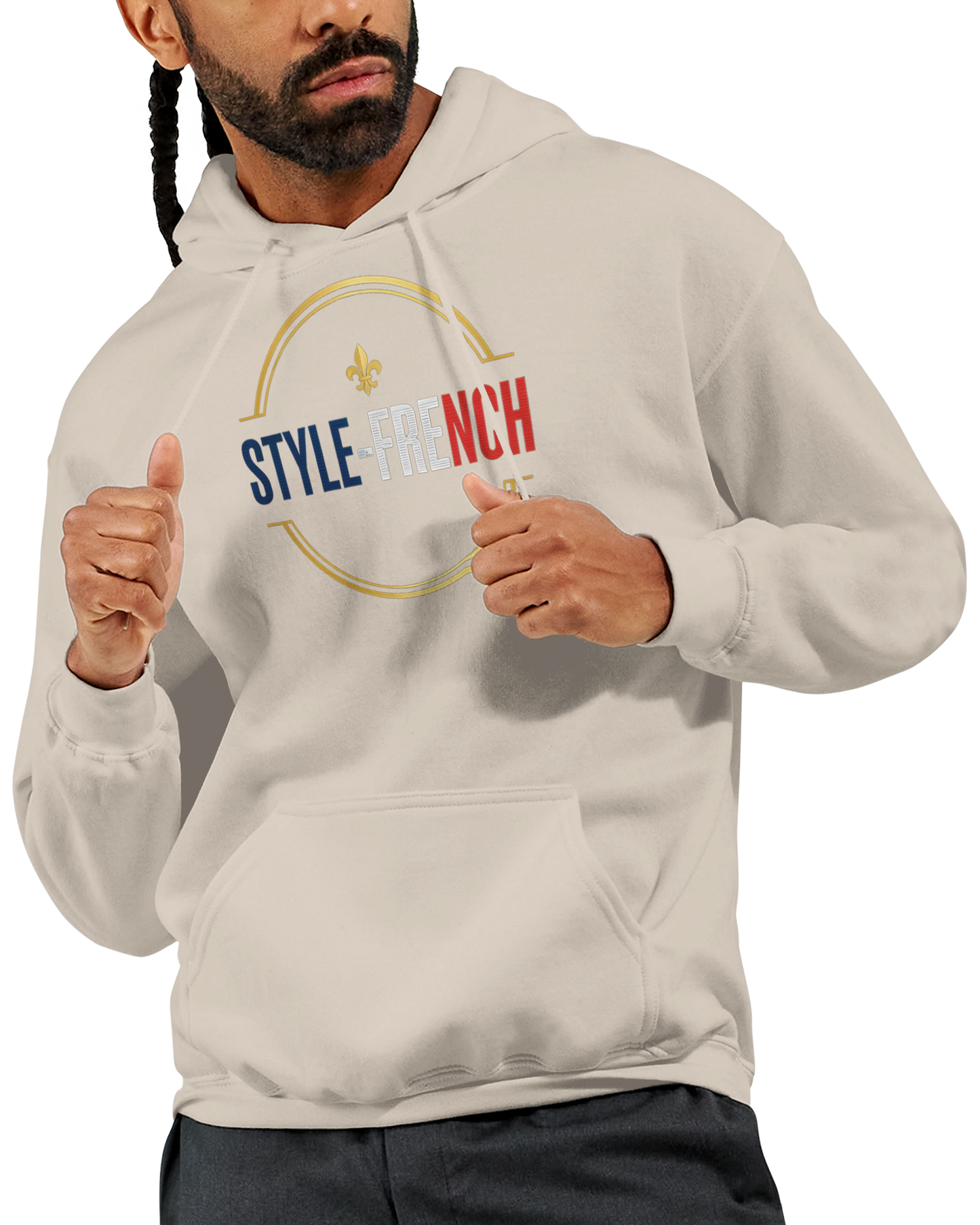 Sweat à Capuche Homme France Fière – Premium Confort et Style