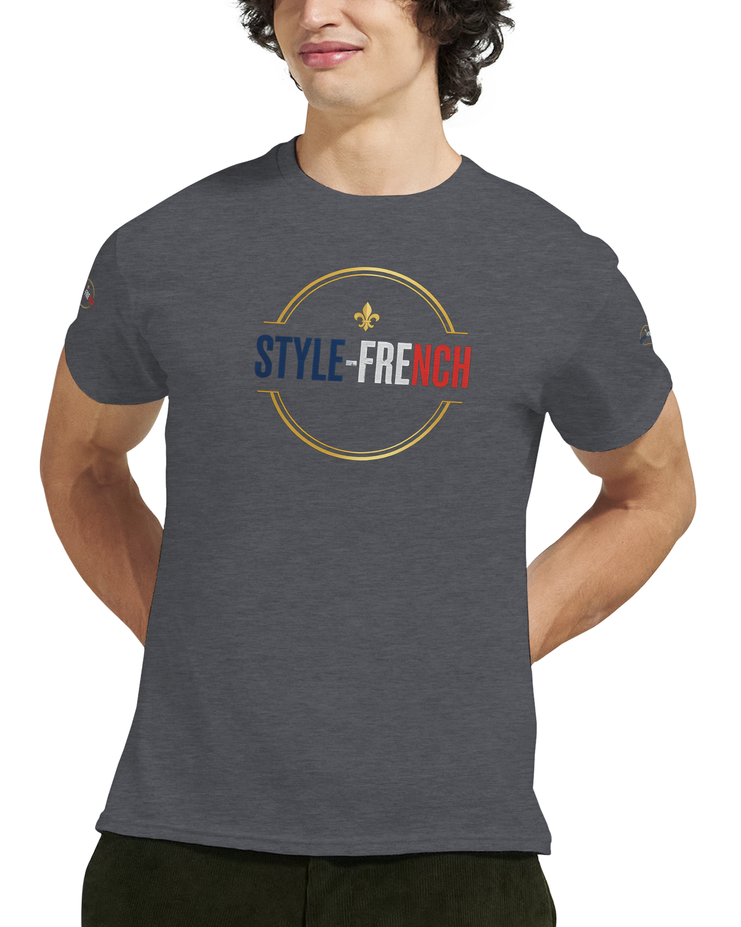 T-shirt Unisexe Grenoble - Ville de France - Coton Premium