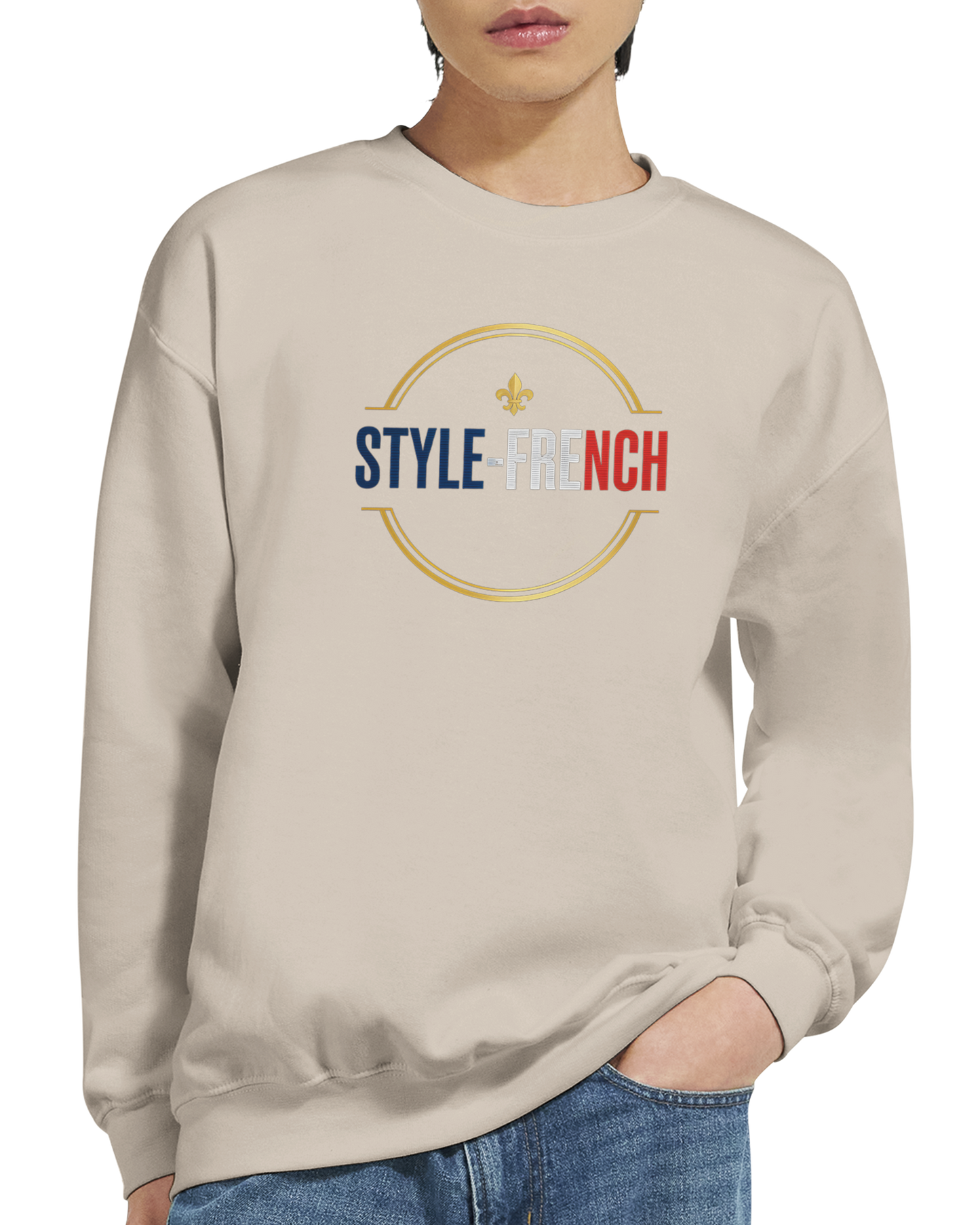 Sweat-shirt Homme 'Le Peuple Ne Lâche Rien' – Confort et Résistance