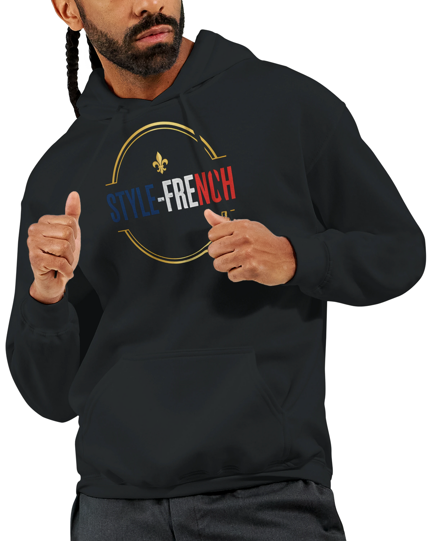 Sweat à Capuche Unisexe Toulouse – Ville de France – Confort Premium