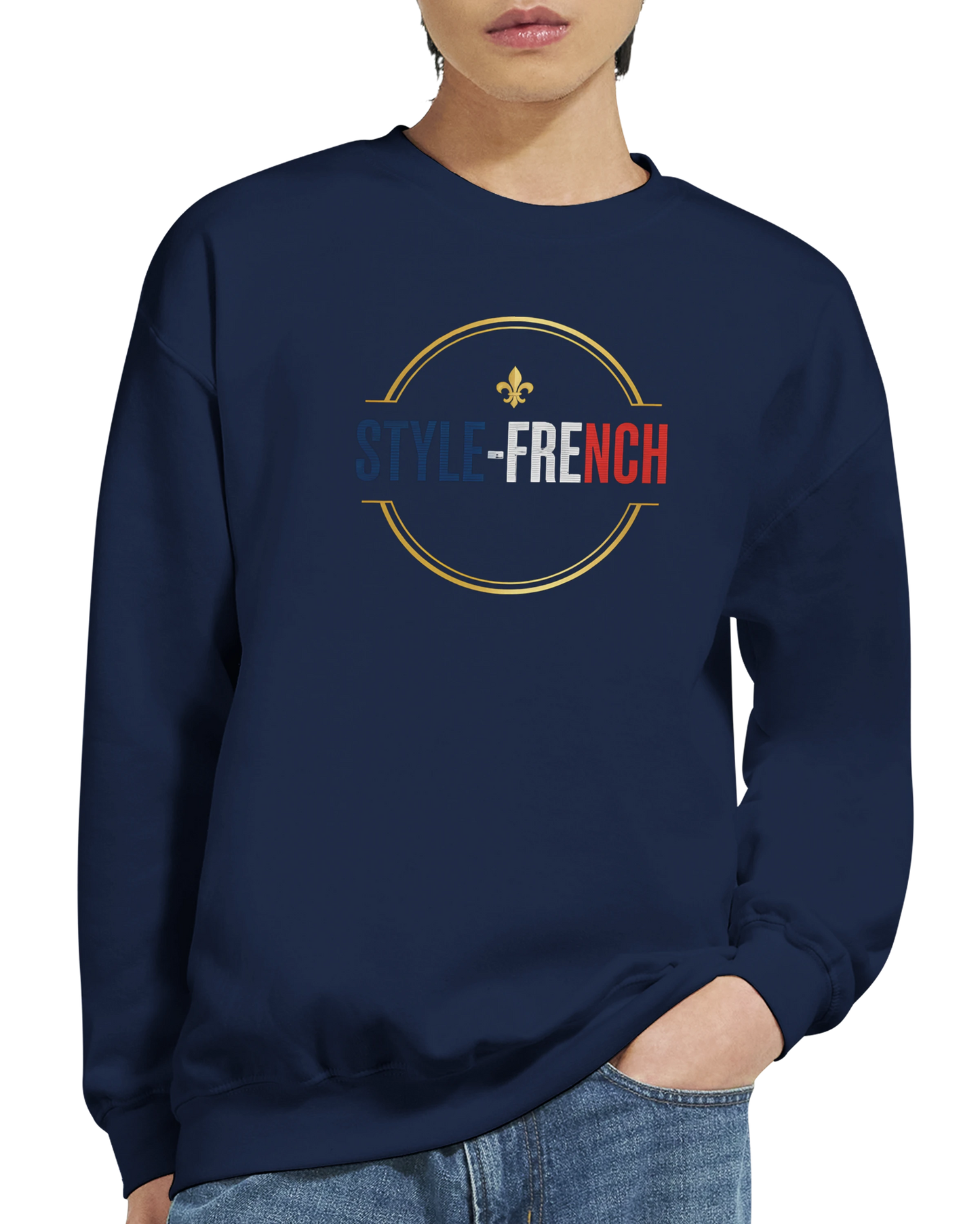 Sweat-shirt Homme Le Sceau du Roi - Coupe Classique Confortable