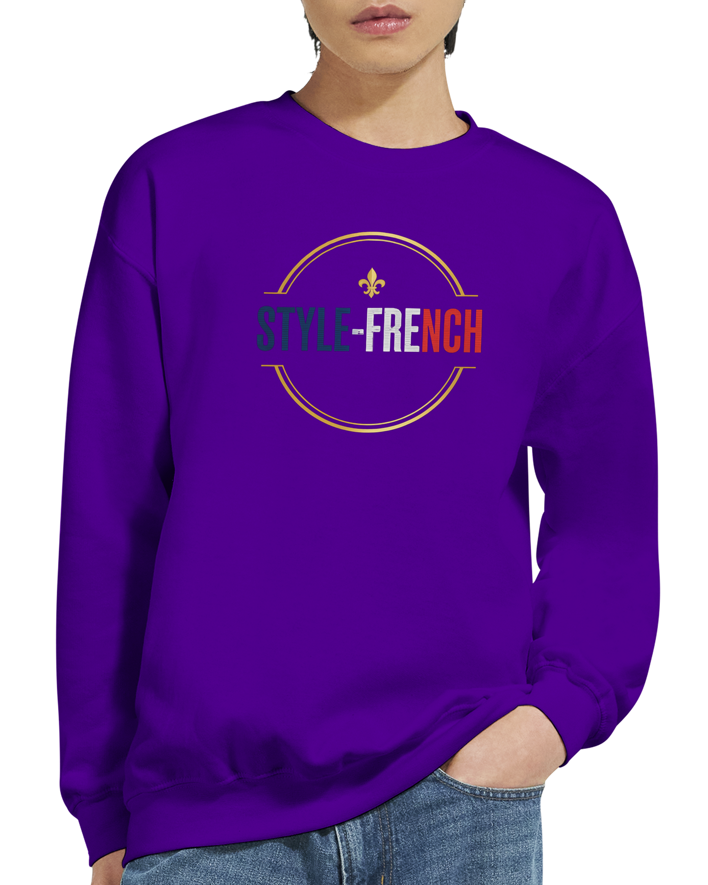 Sweat-shirt Homme Fils de France –Premium Confort Classique