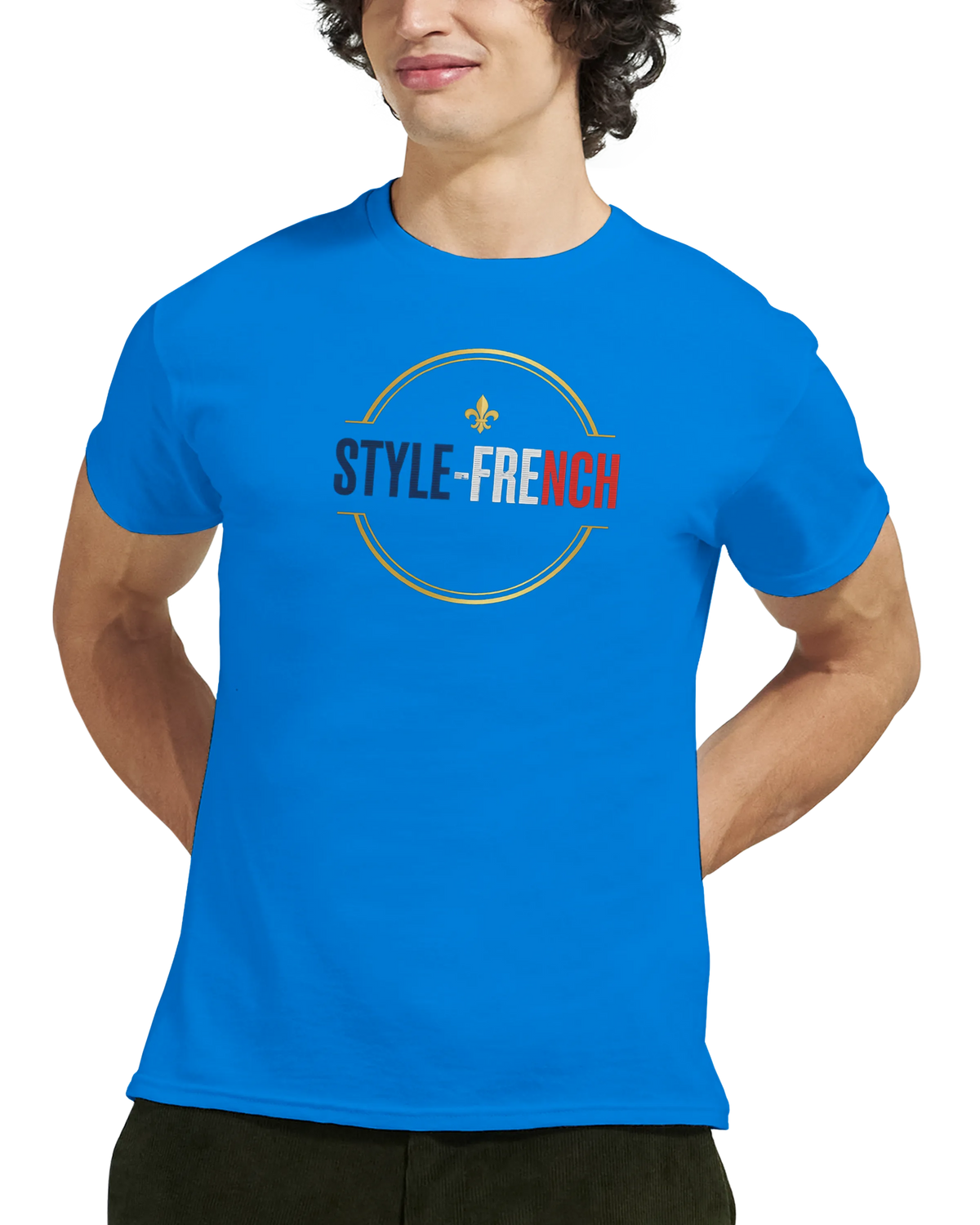 T-Shirt Homme Alchimie Gauloise – Coton Épais à Coupe Classique