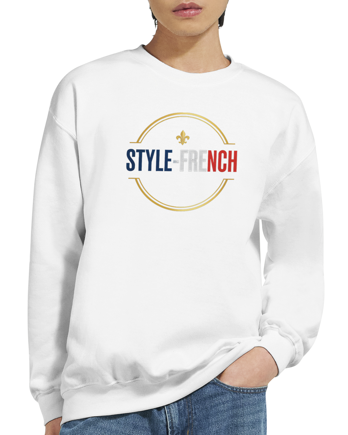 Sweat-shirt Homme Œil de la République - Confort Premium et Design Graphique