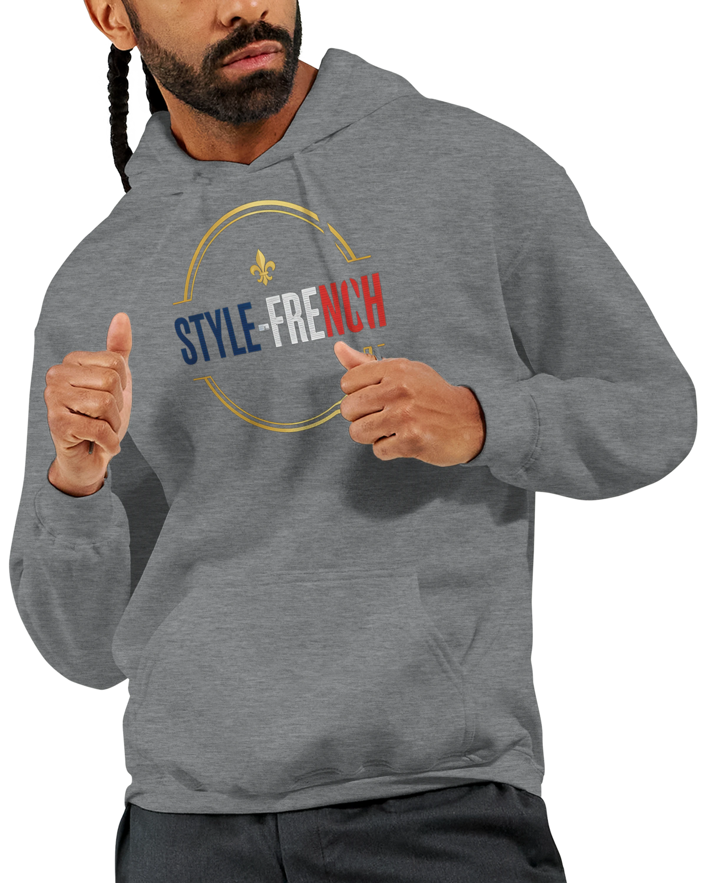 Sweat à capuche homme Alchimie Gauloise – Hoodie premium en coton mélangé