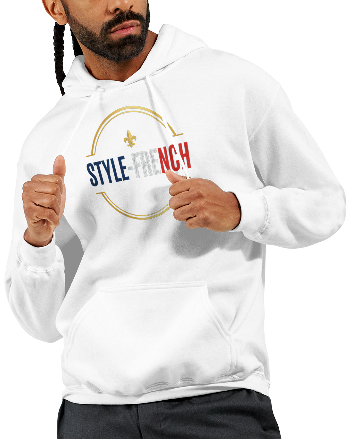 Sweat à capuche Caen - Ville de France - Unisexe Premium
