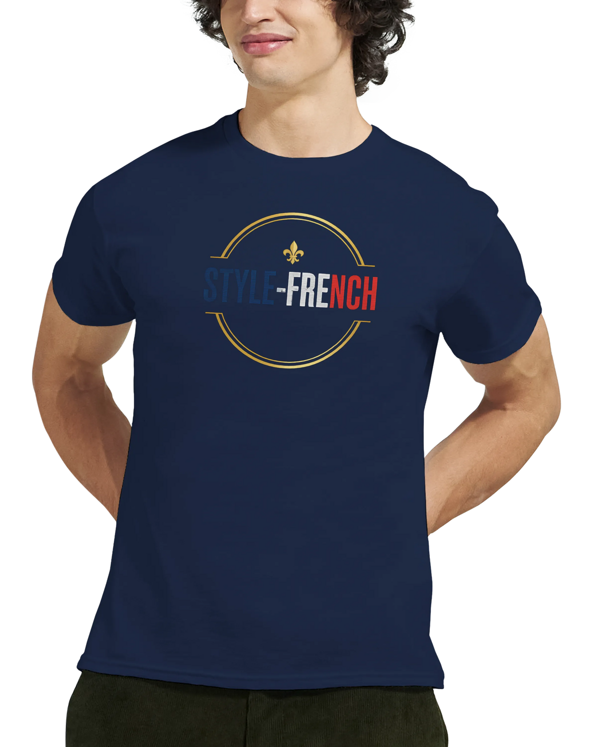 T-Shirt Homme Alchimie Gauloise – Coton Épais à Coupe Classique
