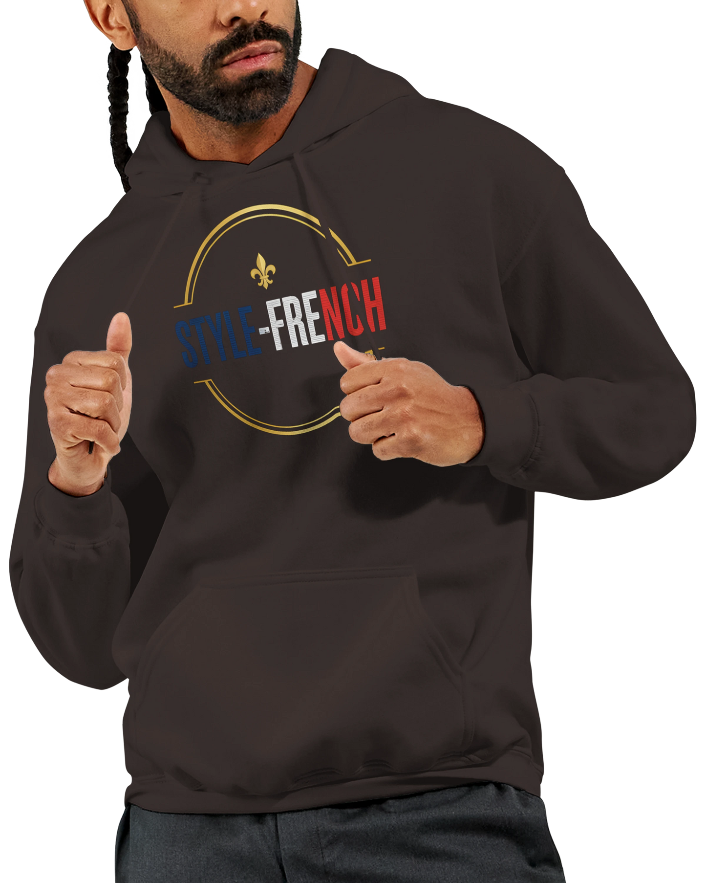 Sweat à Capuche Unisexe Le Havre – Hoodie Confortable et Résistant