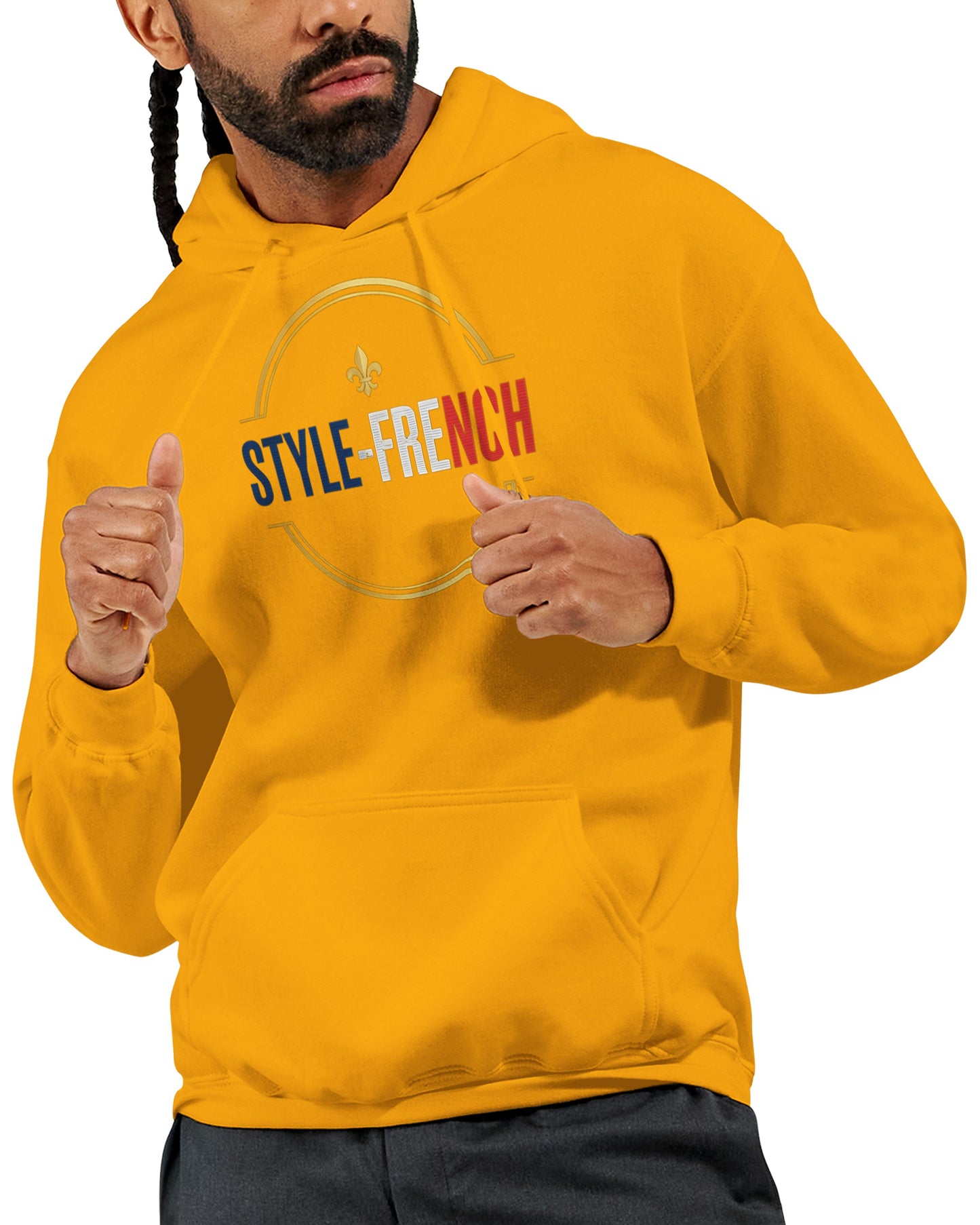 Sweat à capuche unisexe Marseille – Hoodie premium en coton mélangé