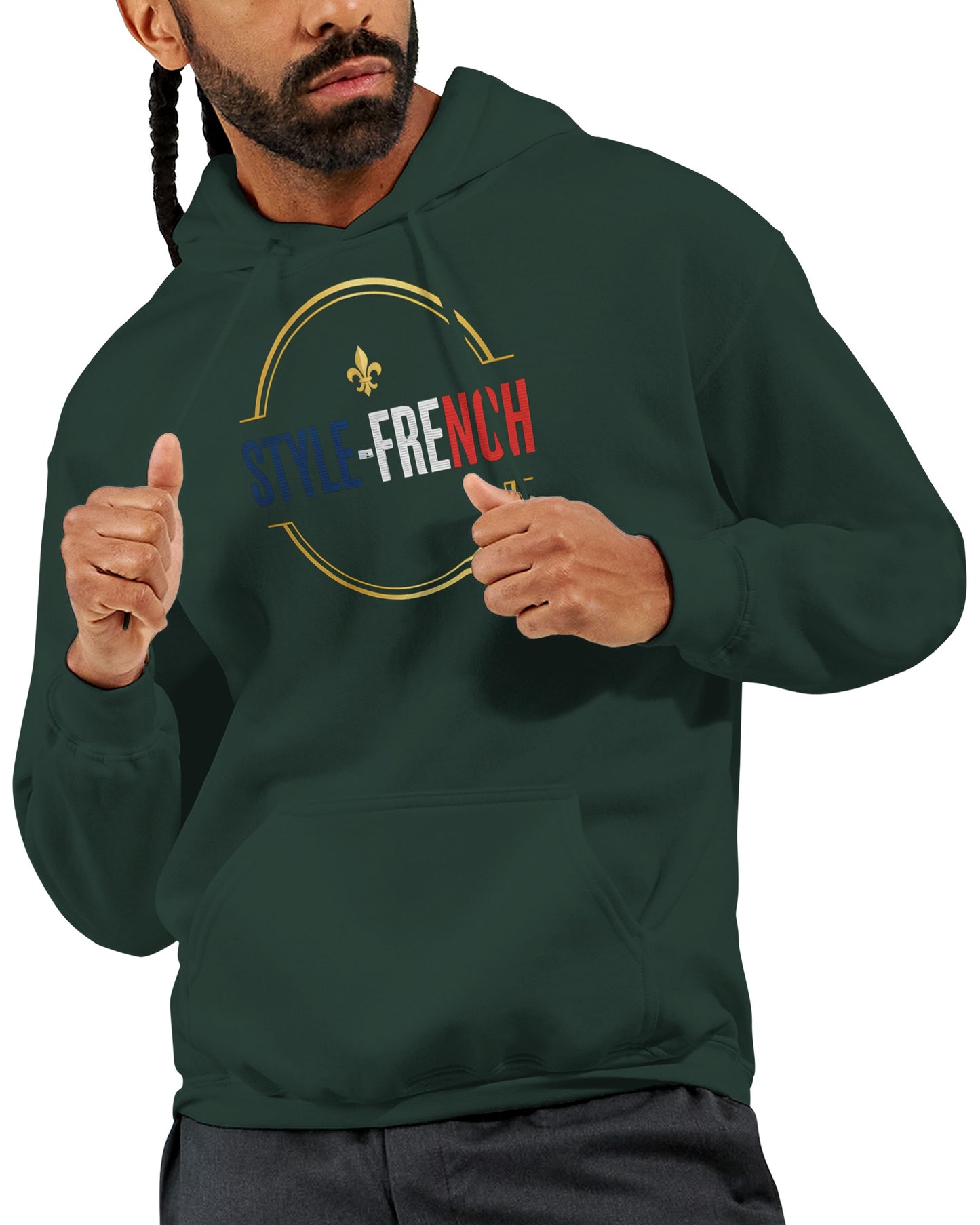 Sweat à capuche unisexe Marseille – Hoodie premium en coton mélangé