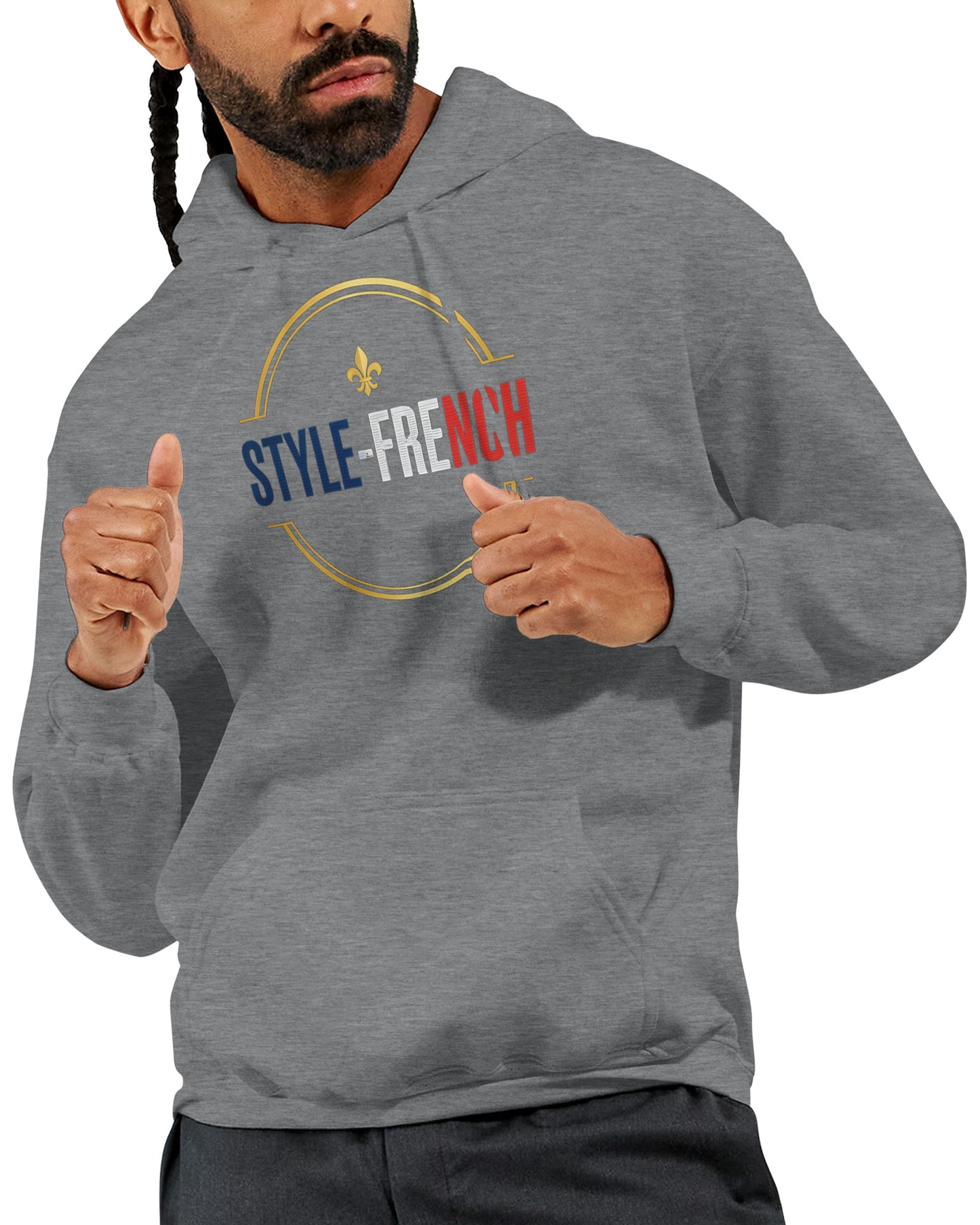 Sweat à capuche unisexe Marseille – Hoodie premium en coton mélangé