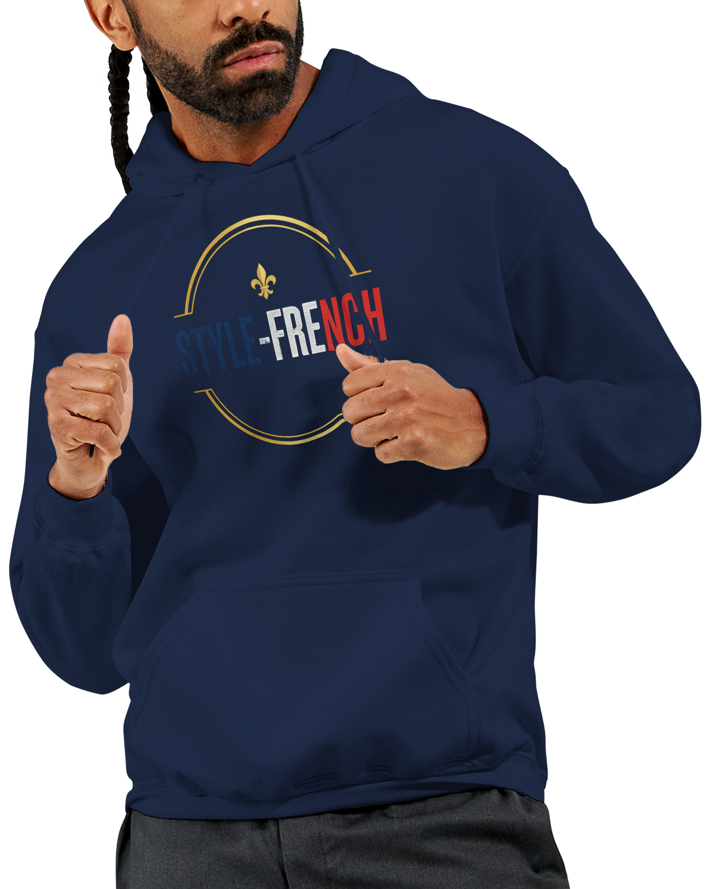 Sweat à capuche Caen - Ville de France - Unisexe Premium