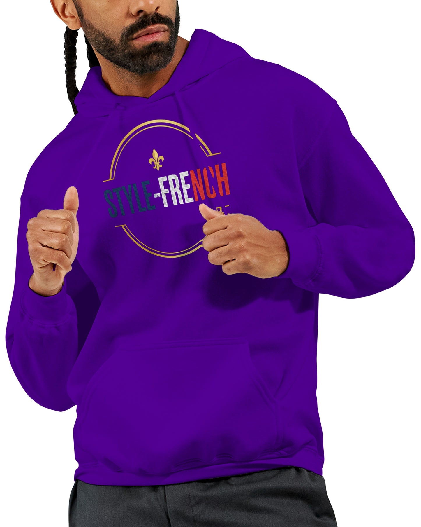 Sweat à capuche unisexe Marseille – Hoodie premium en coton mélangé