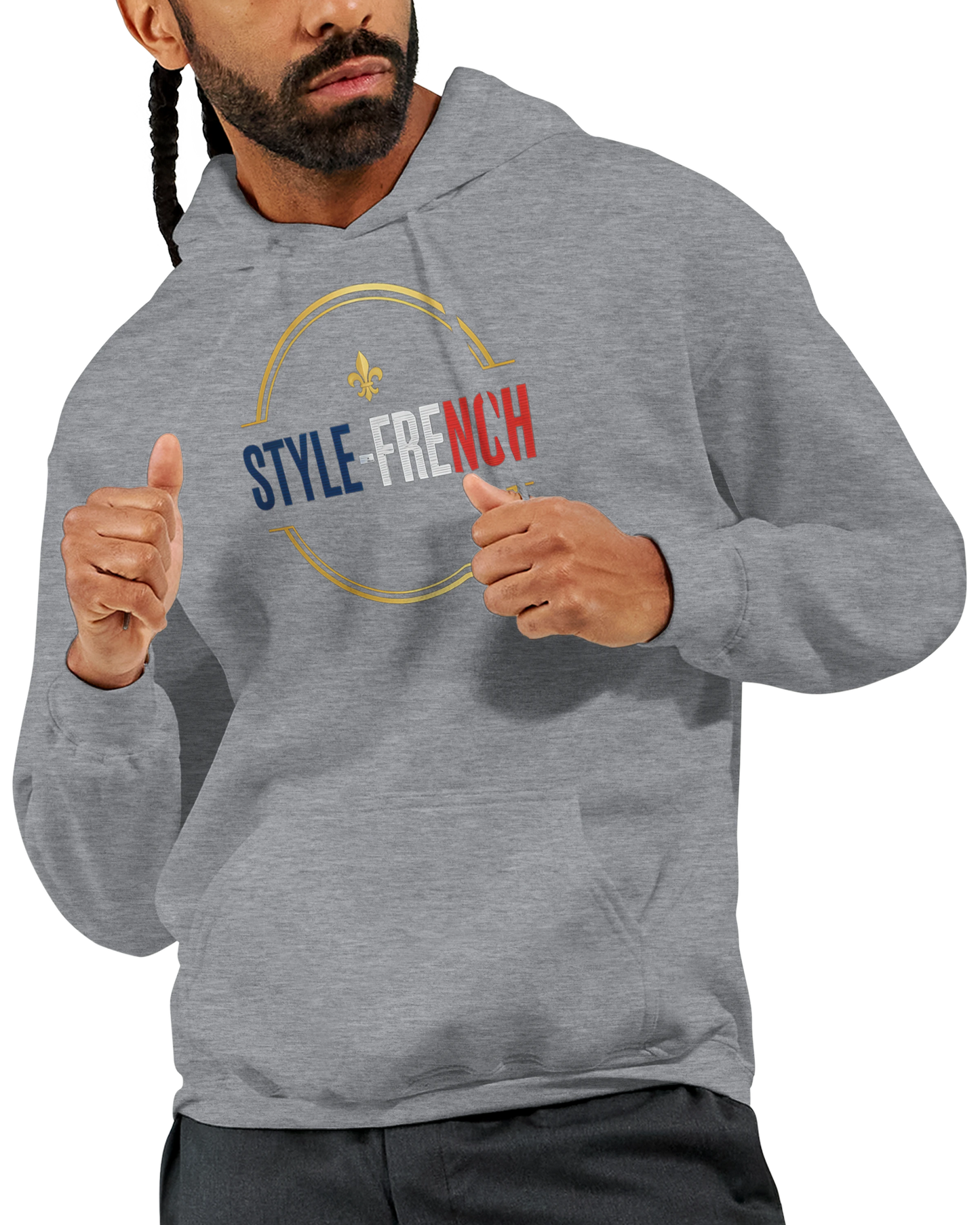 Sweat à Capuche Unisexe Le Havre – Hoodie Confortable et Résistant
