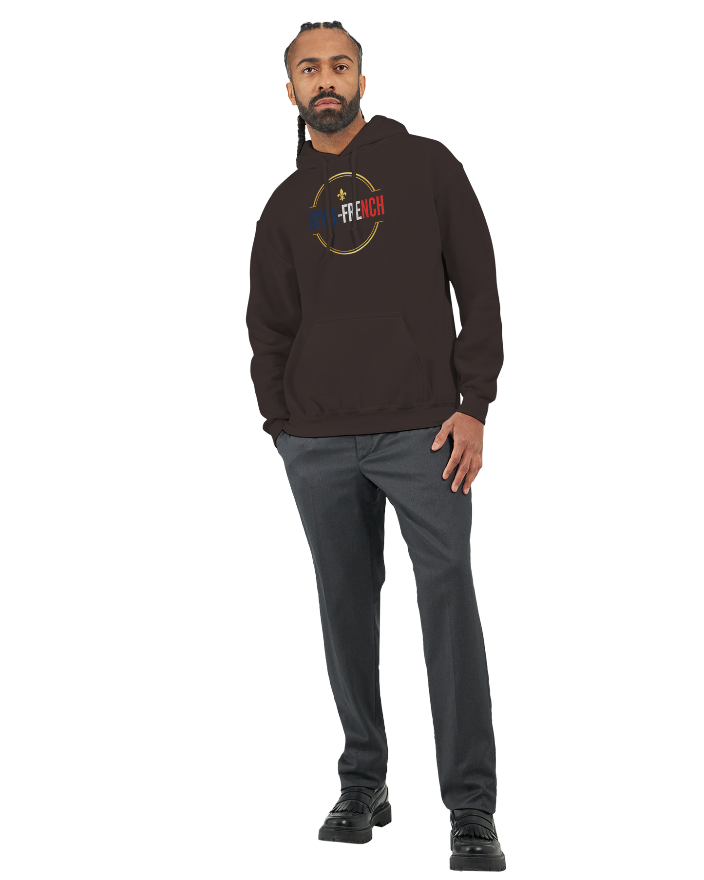 Sweat à capuche Caen - Ville de France - Unisexe Premium