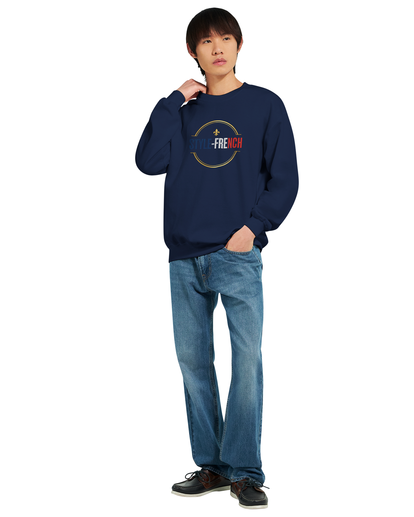 Sweat-shirt Homme Gardien de France - Premium French Heritage Apparel