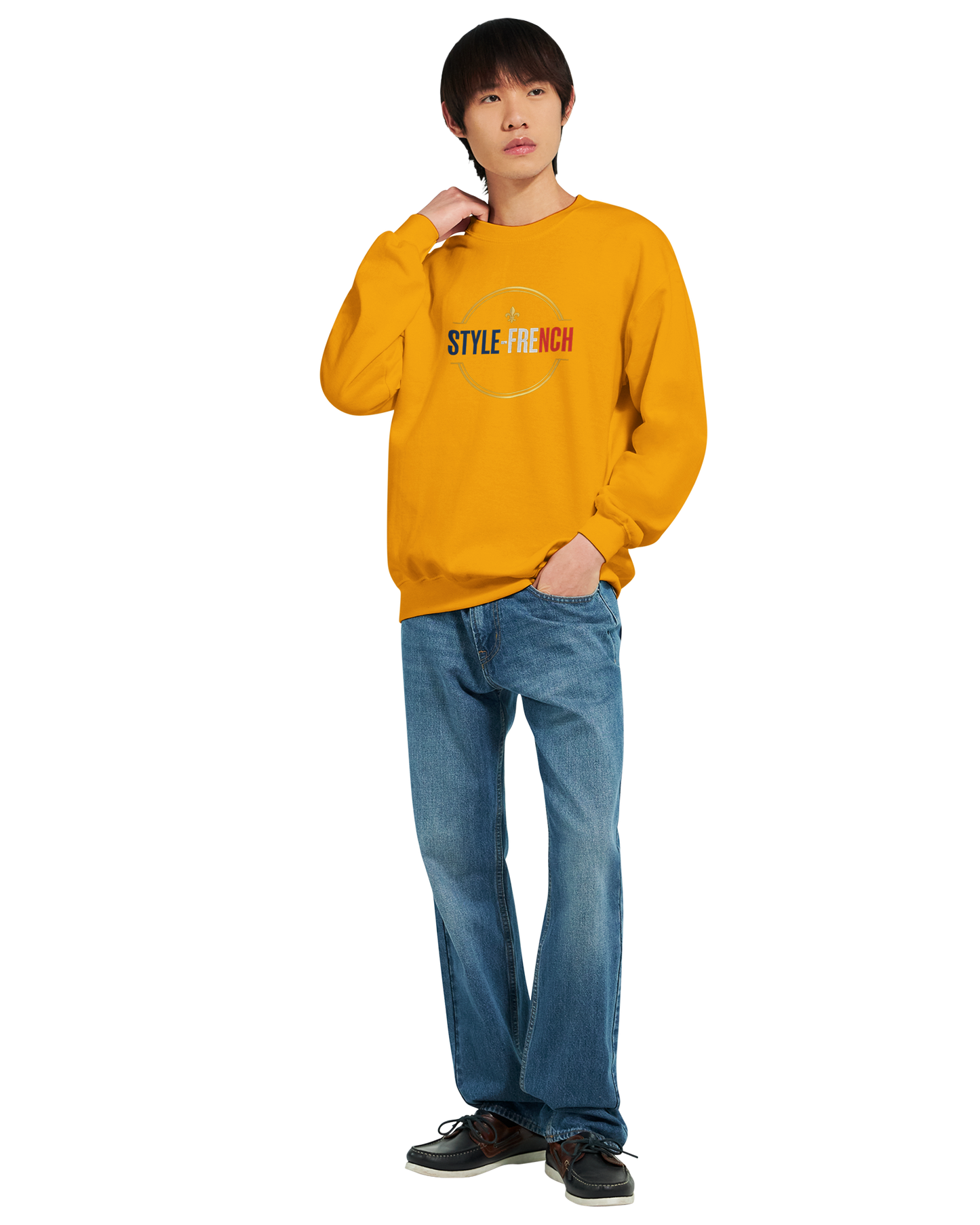 Sweat-shirt Homme France Fier - Coupe Classique et Confort Premium