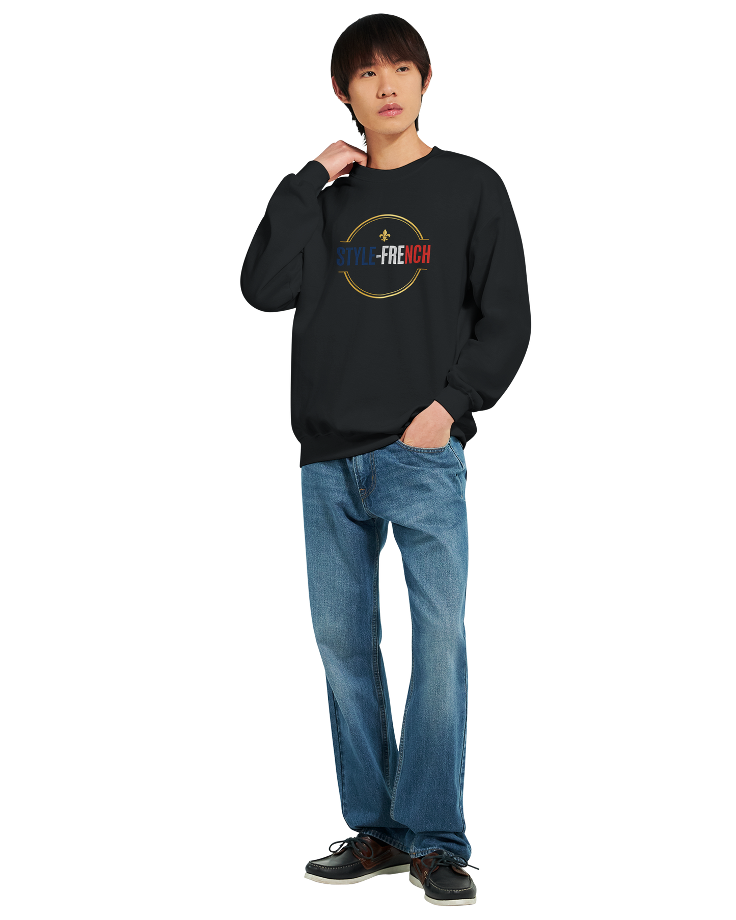 Sweat-shirt Homme Fils de France –Premium Confort Classique