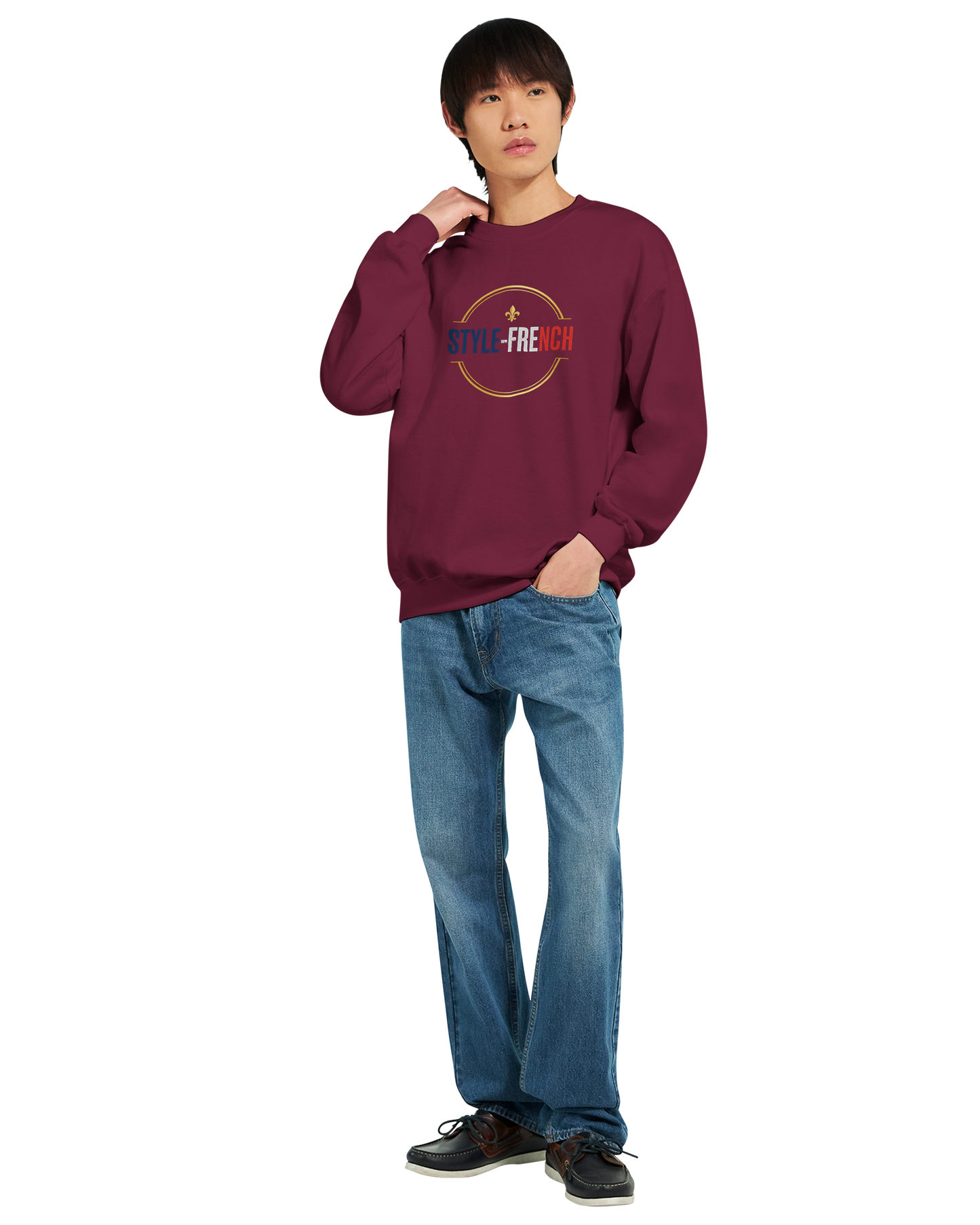 Sweat-shirt Homme Gardien de France - Premium French Heritage Apparel