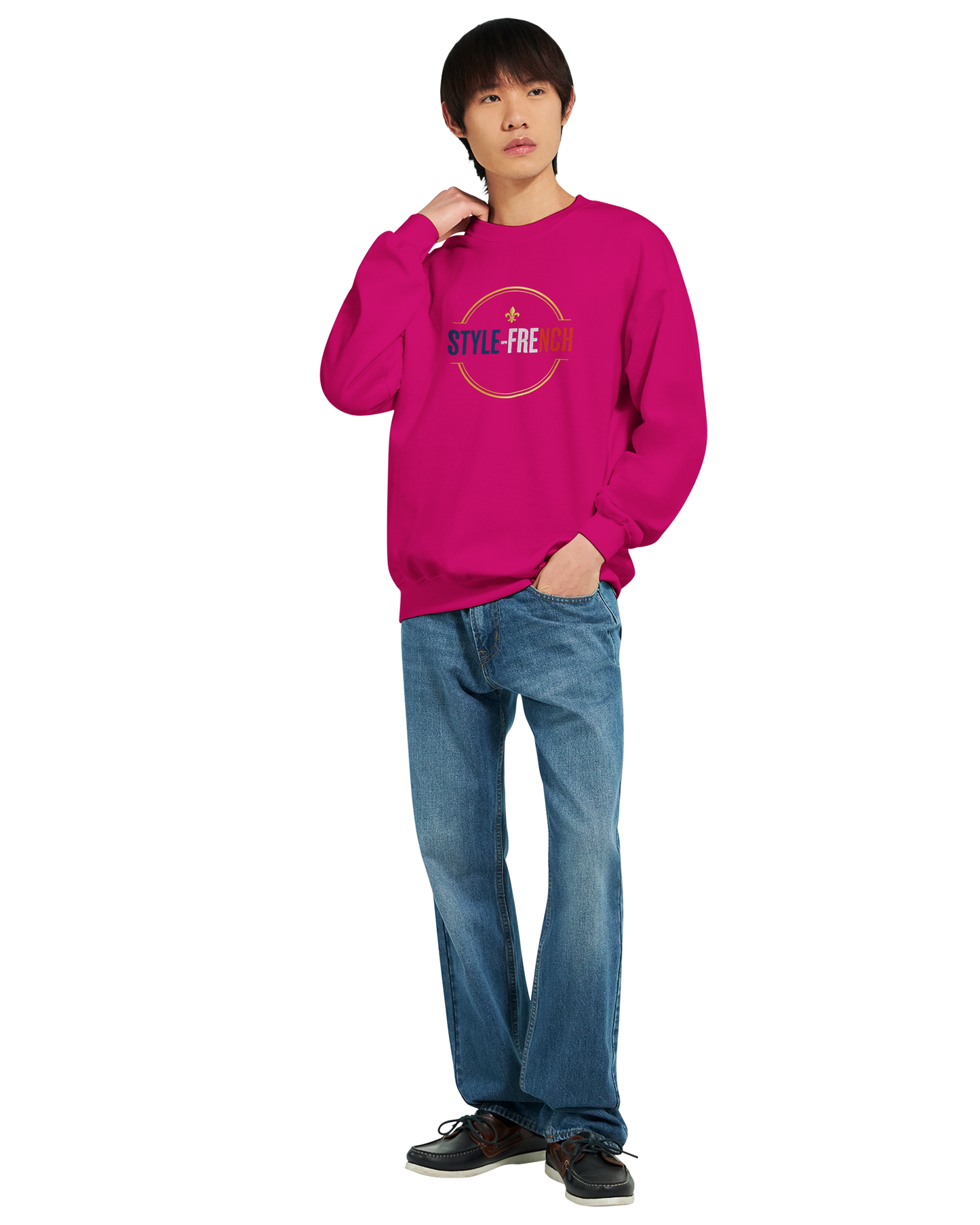 Sweat-shirt Homme 'Le Peuple Ne Lâche Rien' – Confort et Résistance