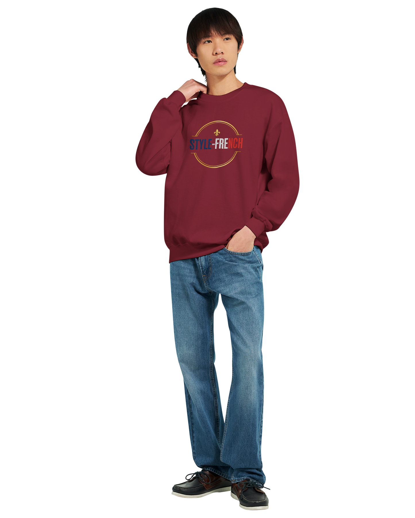 Sweat-shirt Homme Gardien de France - Premium French Heritage Apparel