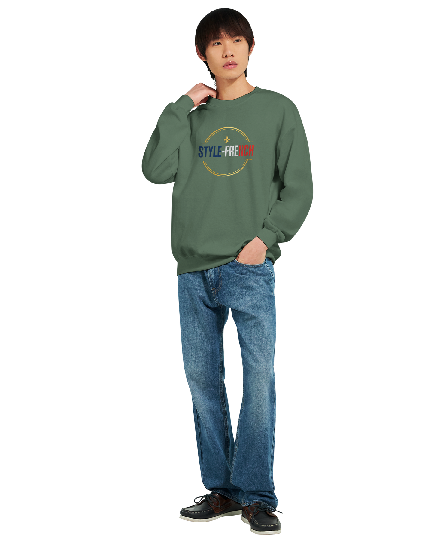 Sweat-shirt Homme France Fier - Coupe Classique et Confort Premium