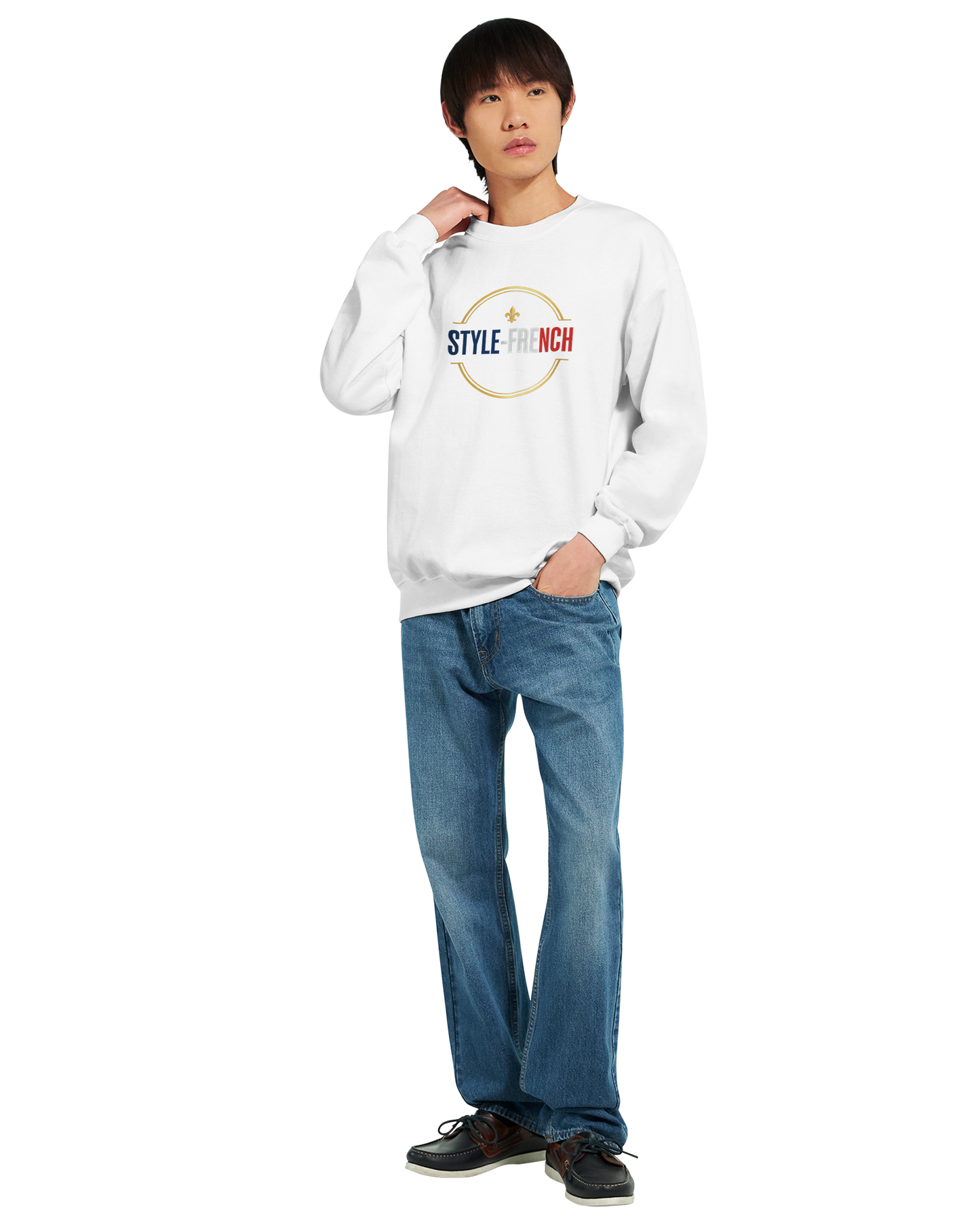 Sweat-shirt Homme France Fier - Coupe Classique et Confort Premium