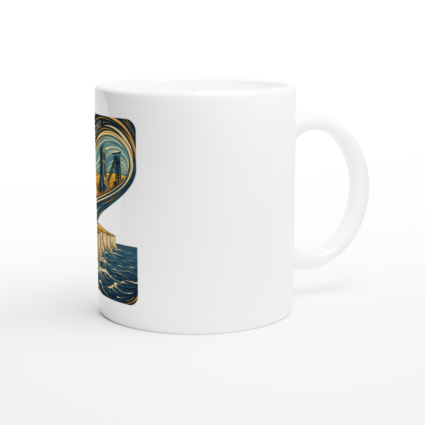 Mug en céramique haut de France de 325 ml (11 oz)