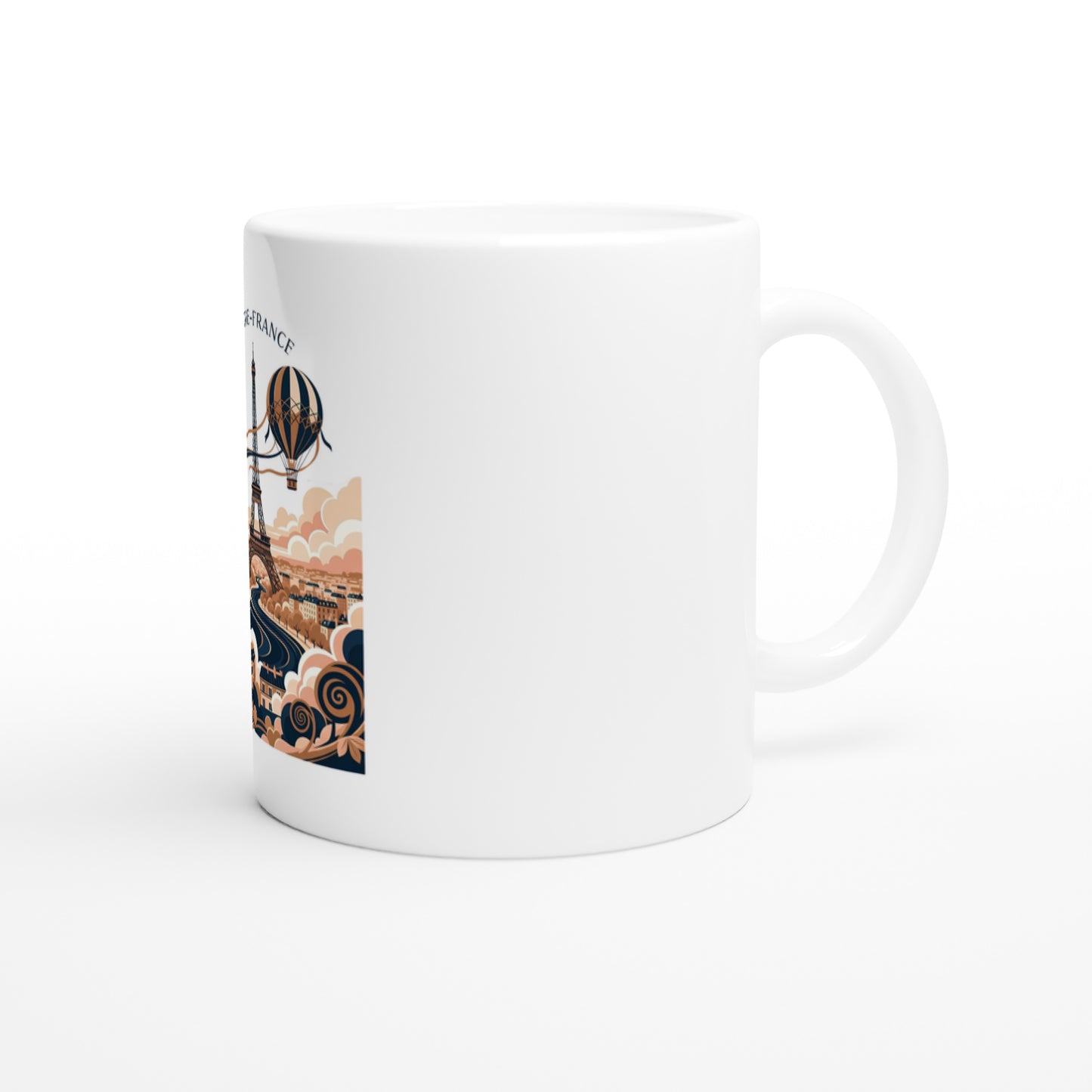 Mug en céramique  ile de France de 325 ml (11 oz)