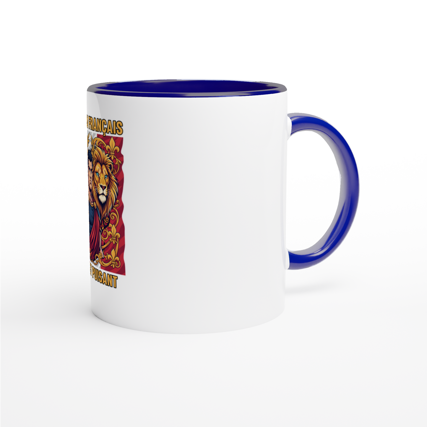 Mug en céramique   lion fort   de 325 ml (11 oz)