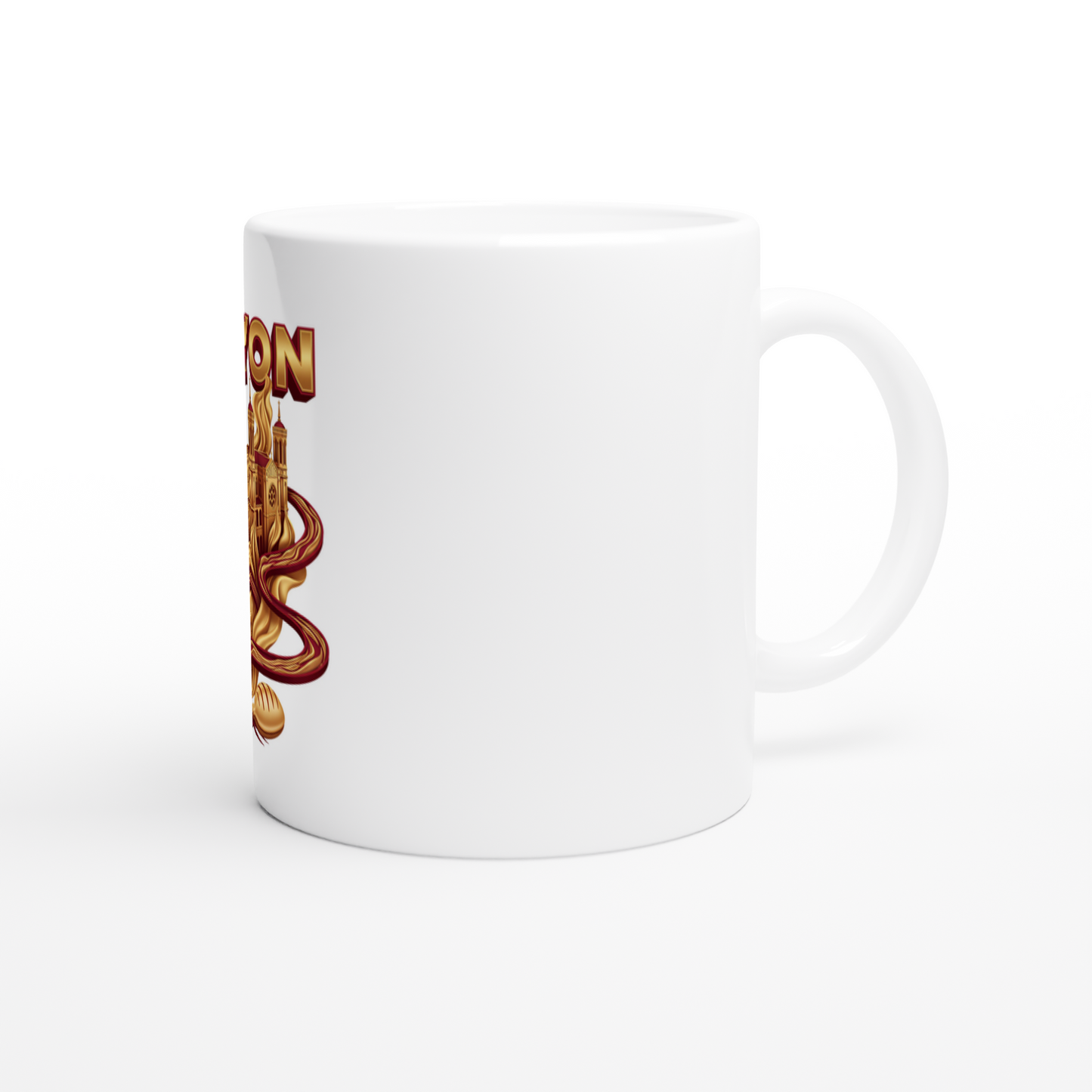 Mug en céramique Lyon  ville France de 325 ml (11 oz)