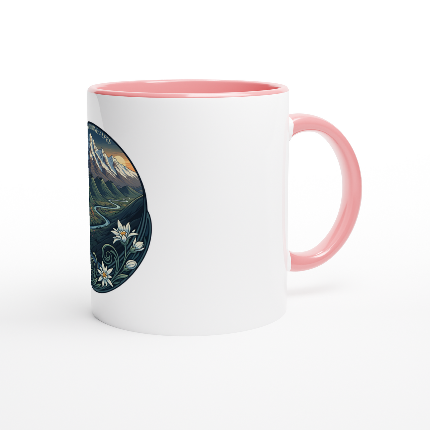 - Mug en céramiquee auvergne- Rhône- alpes  de 325 ml (11 oz)