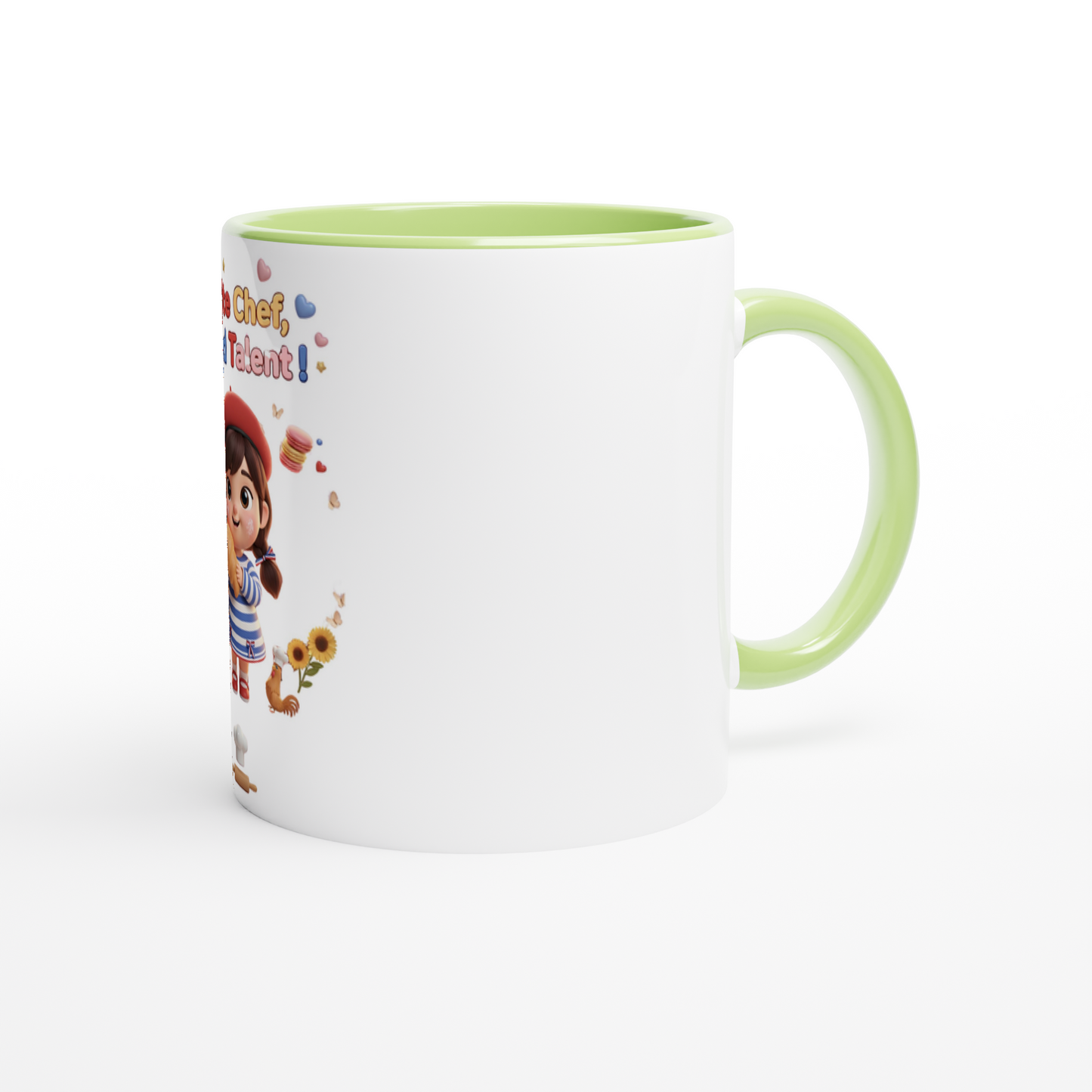 Mug en céramique petite chef grand talent  de 325 ml (11 oz)