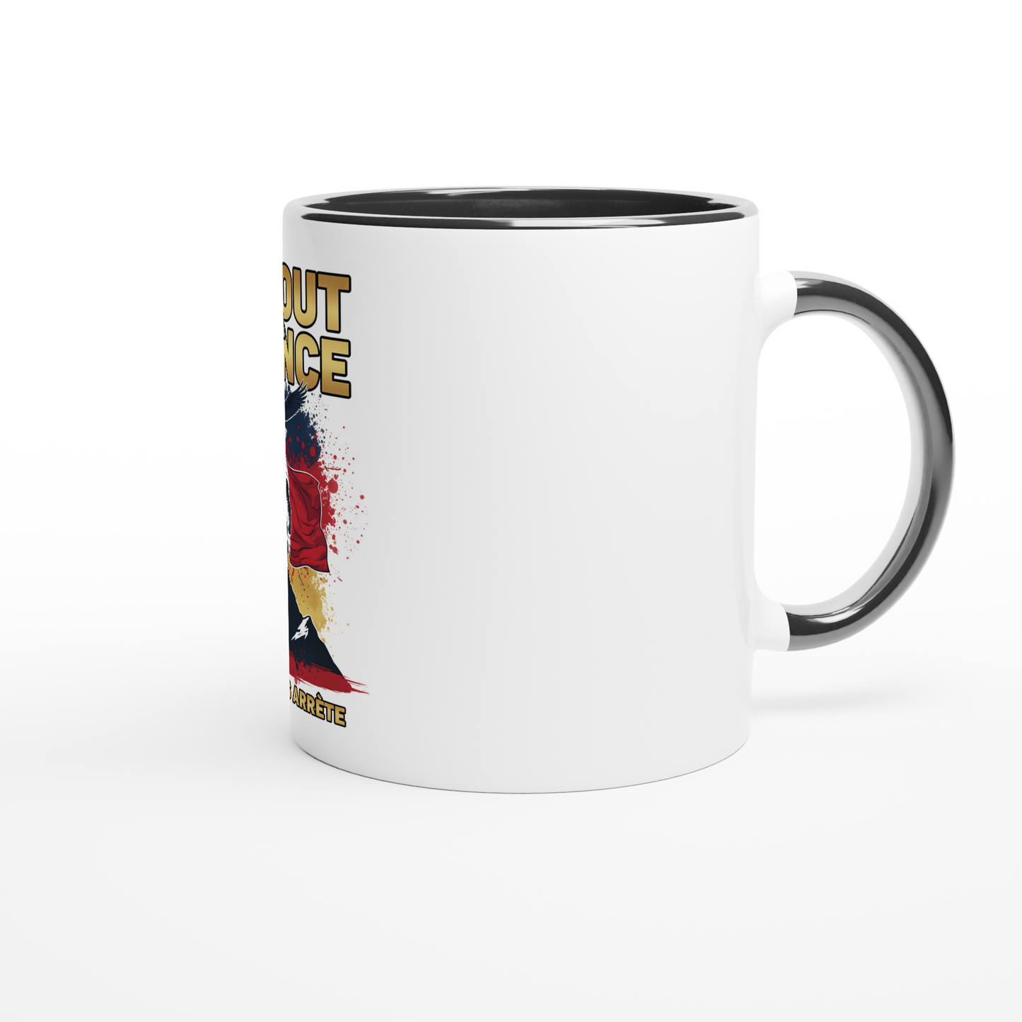 Mug en céramique debout la France  de 325 ml (11 oz)