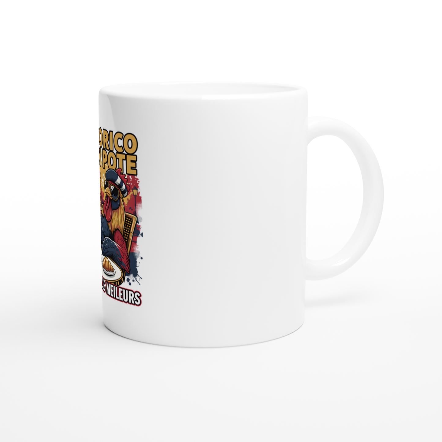 Mug en céramique  cocorico on est les meilleurs de 325 ml (11 oz)