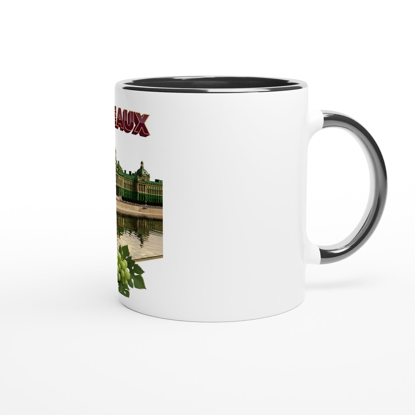 Mug en céramique bordeaux ville de France  de 325 ml (11 oz)