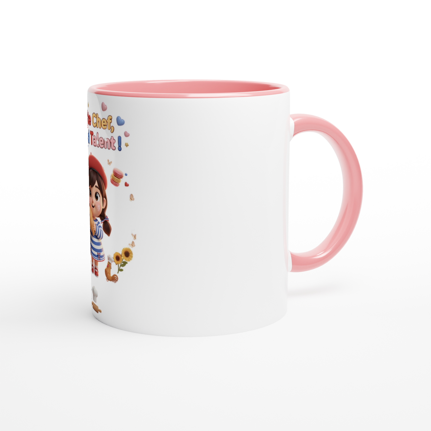Mug en céramique petite chef grand talent  de 325 ml (11 oz)