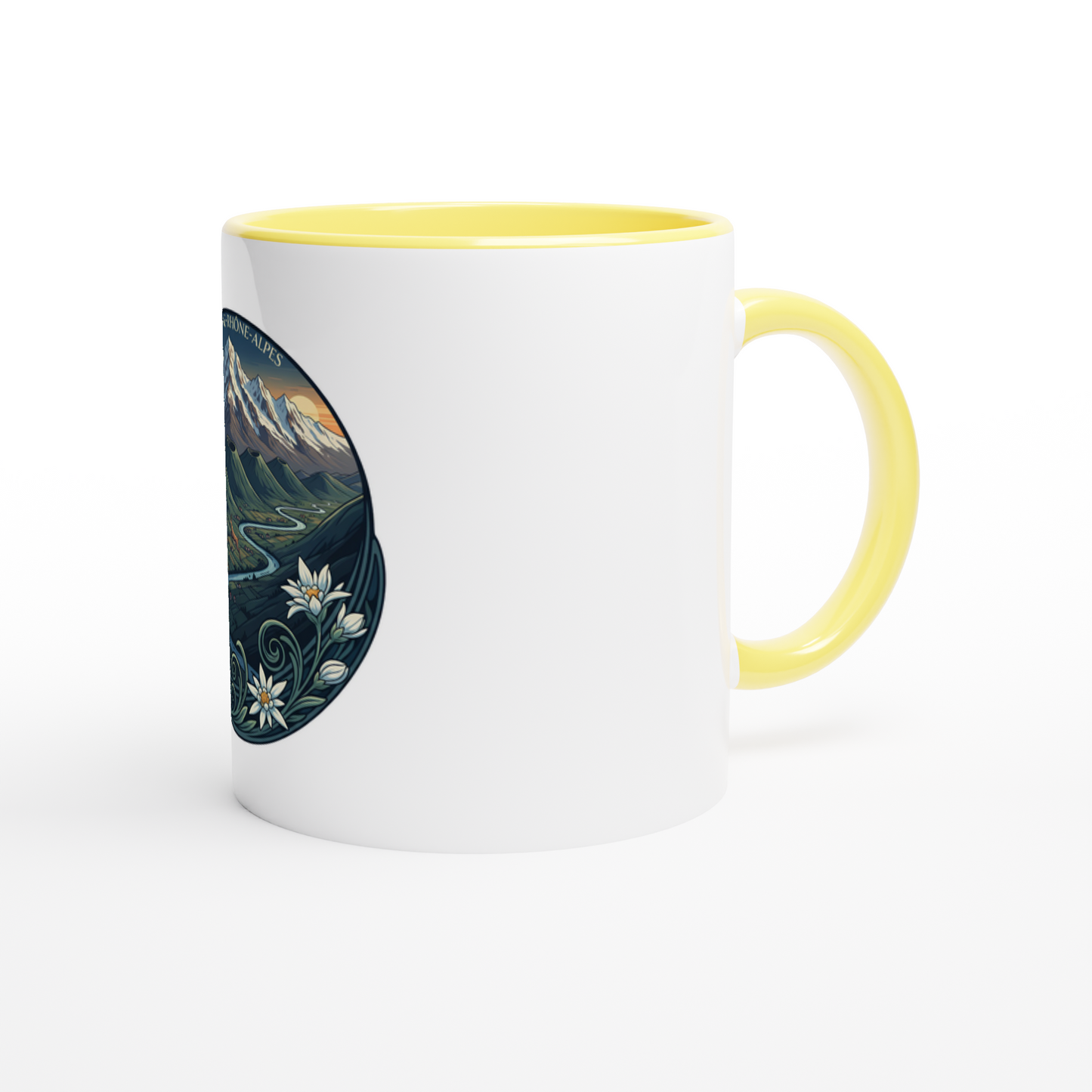 - Mug en céramiquee auvergne- Rhône- alpes  de 325 ml (11 oz)