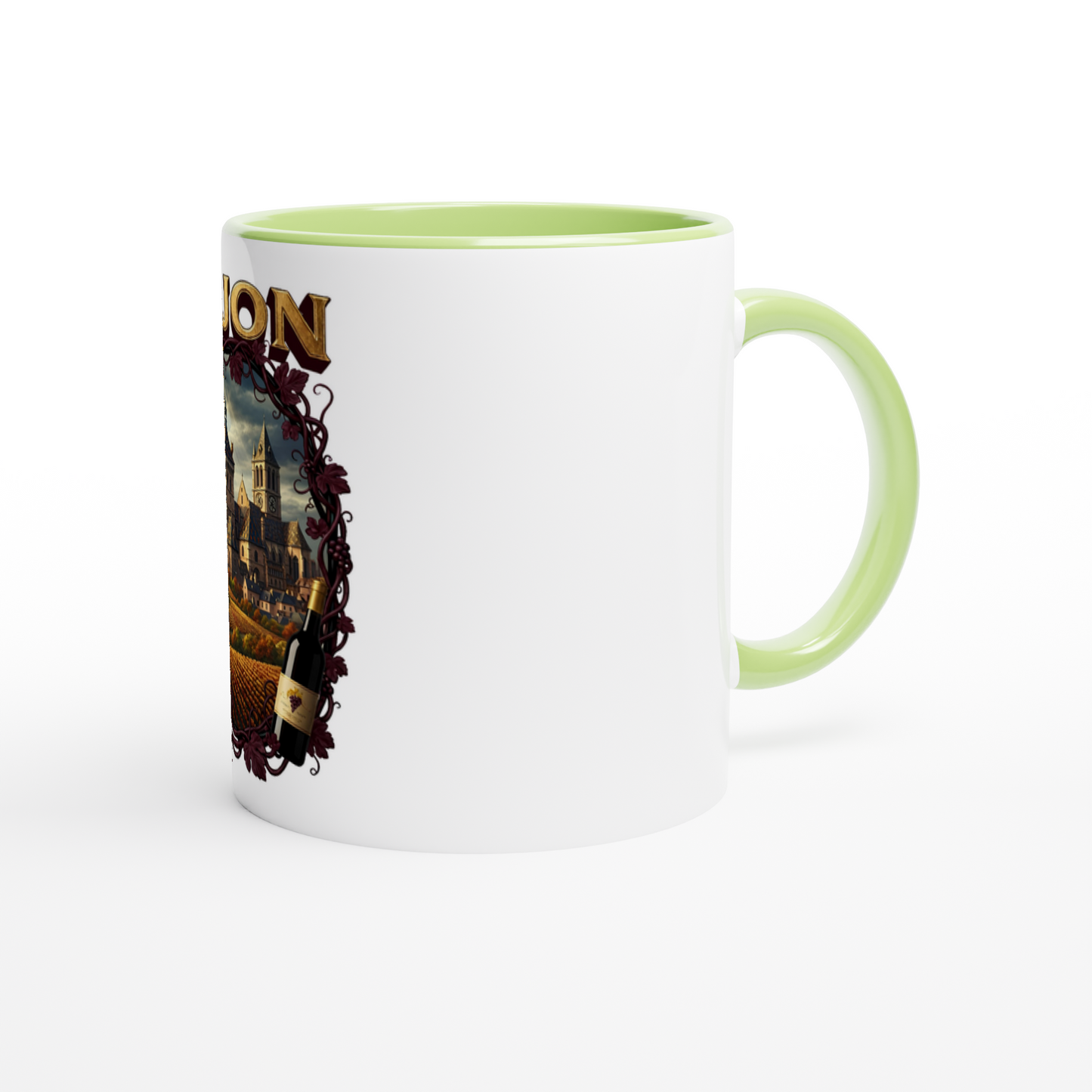 Mug en céramique Dijon ville de France   de 325 ml (11 oz)
